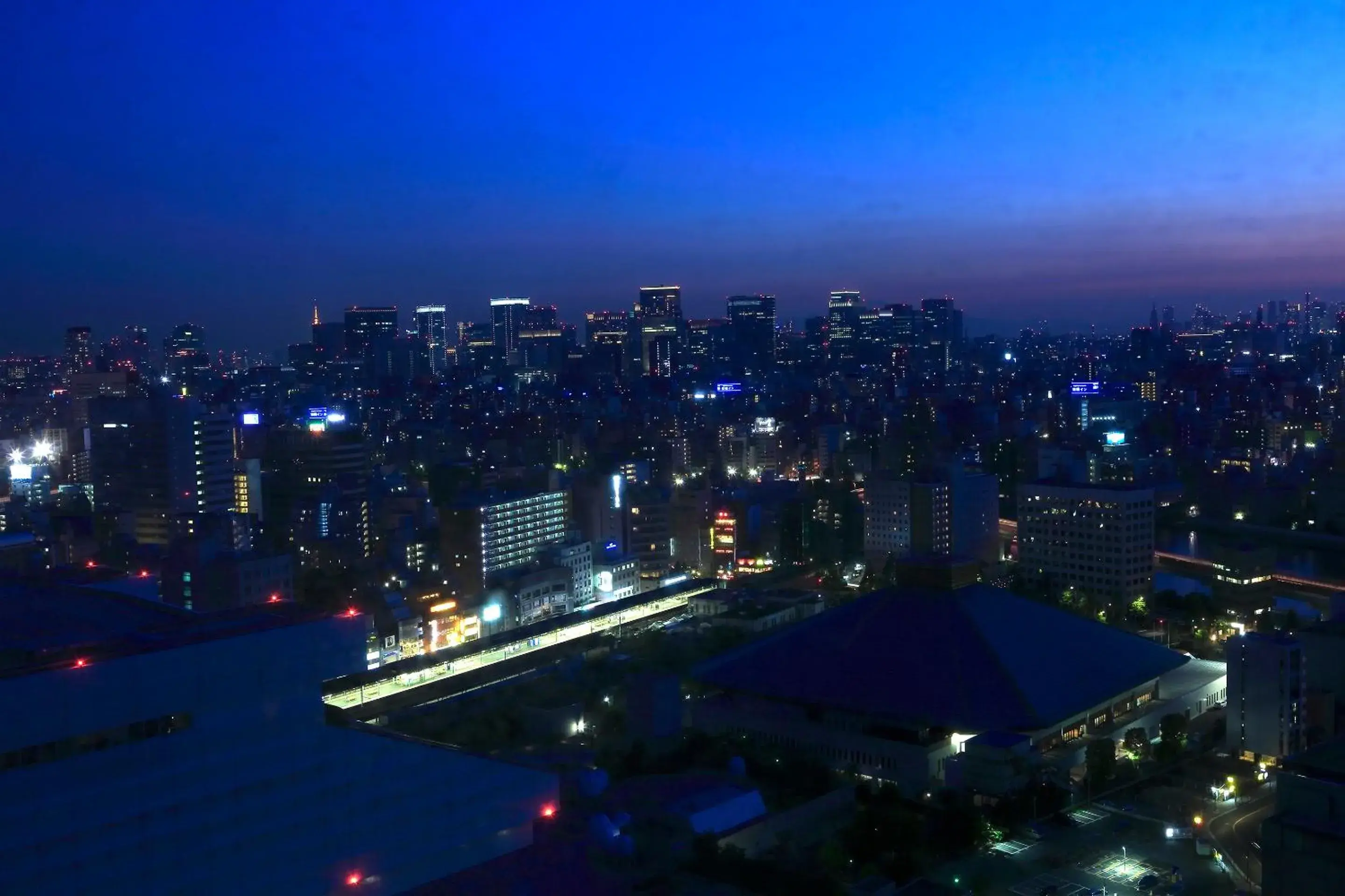 City view, Bird's-eye View in Dai-ichi Hotel Ryogoku