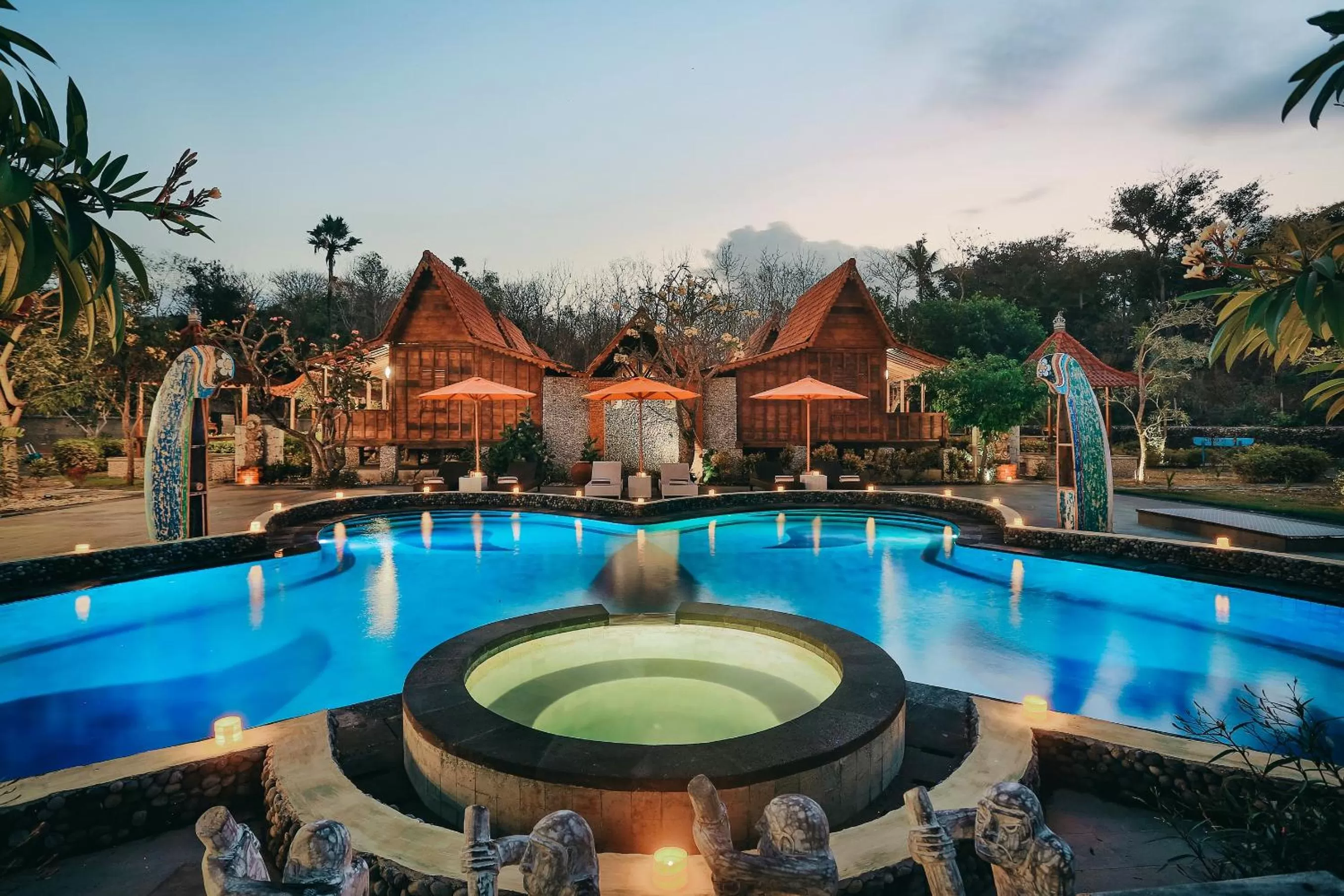 Property building in Jukung Cottage