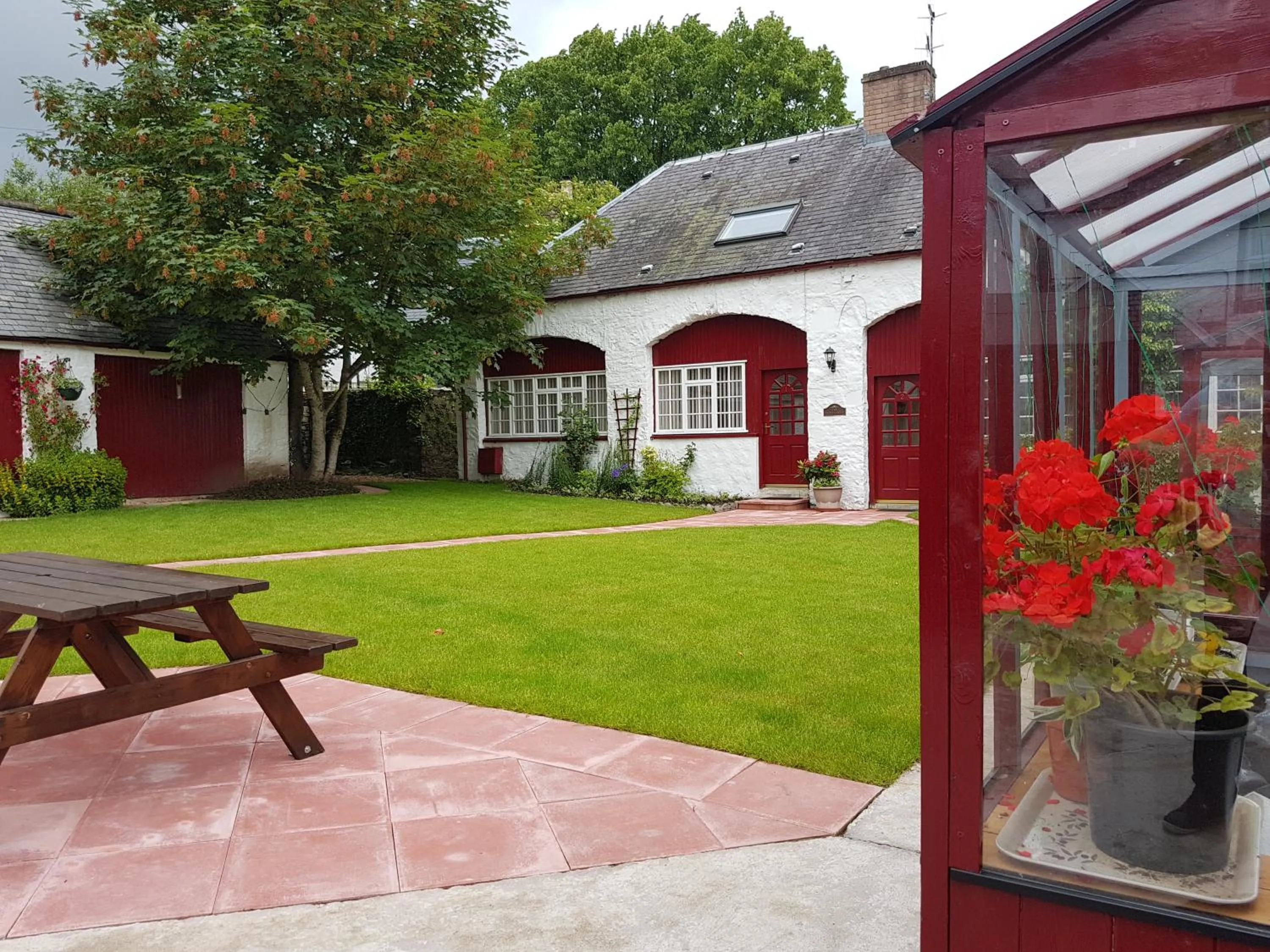Patio in Balmoral Hotel