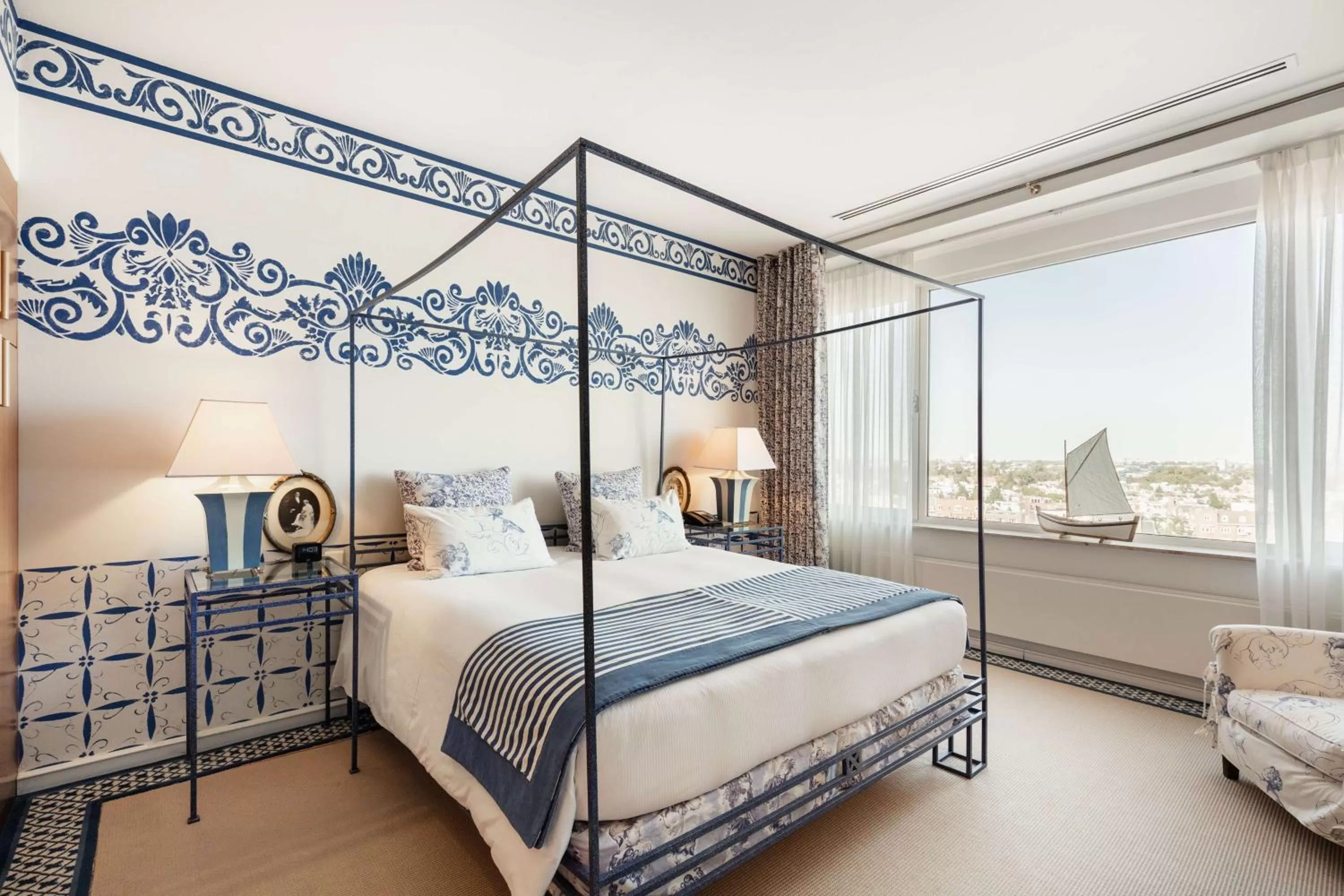 Bed in Hilton Amsterdam