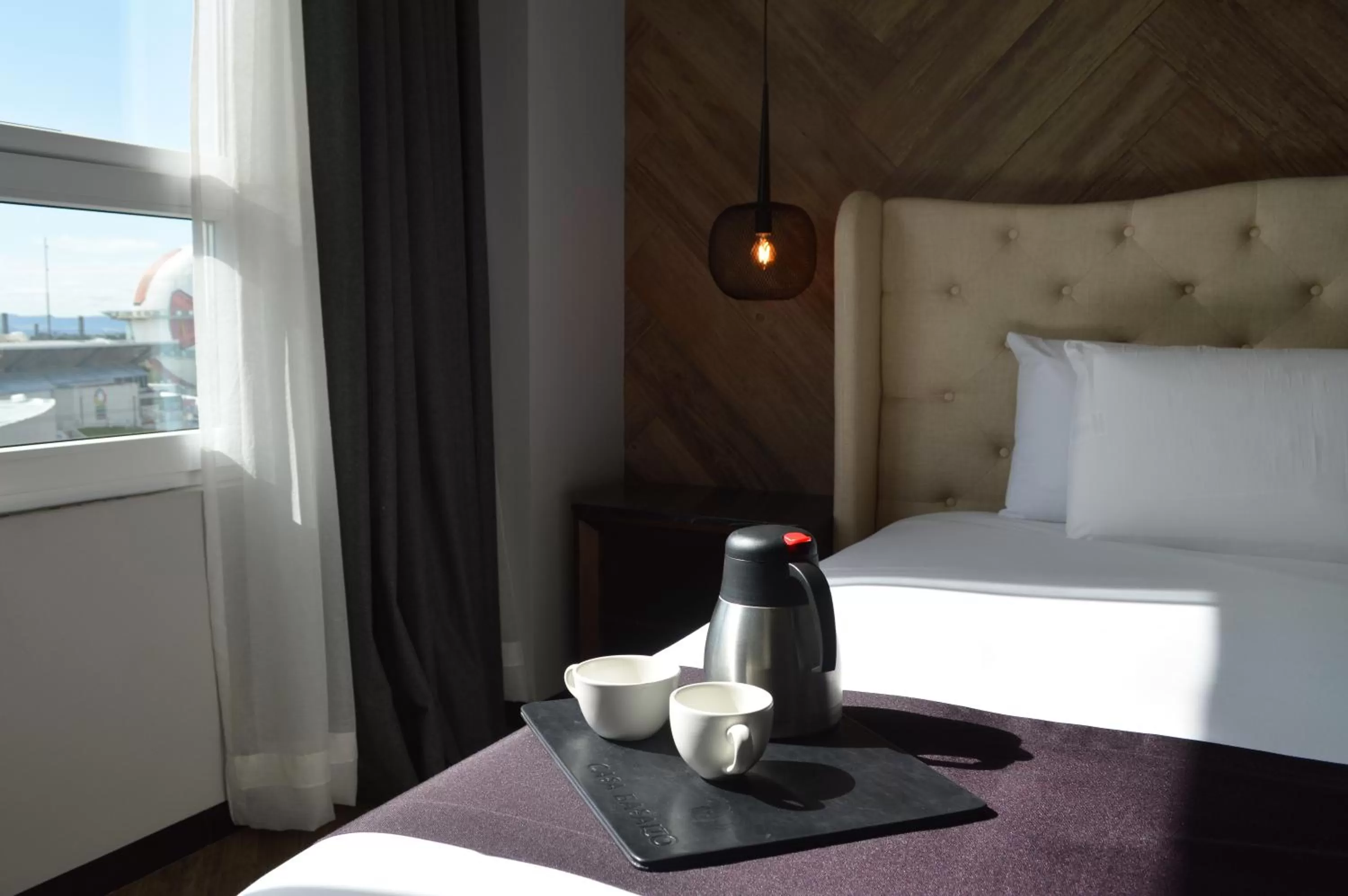 Coffee/tea facilities, Bed in Casa Basalto