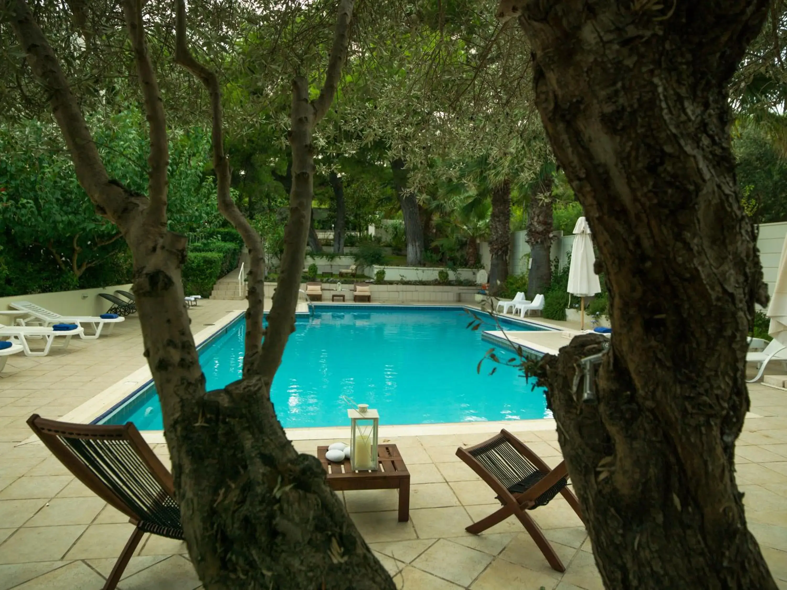 Property building, Swimming Pool in Myrto Hotel