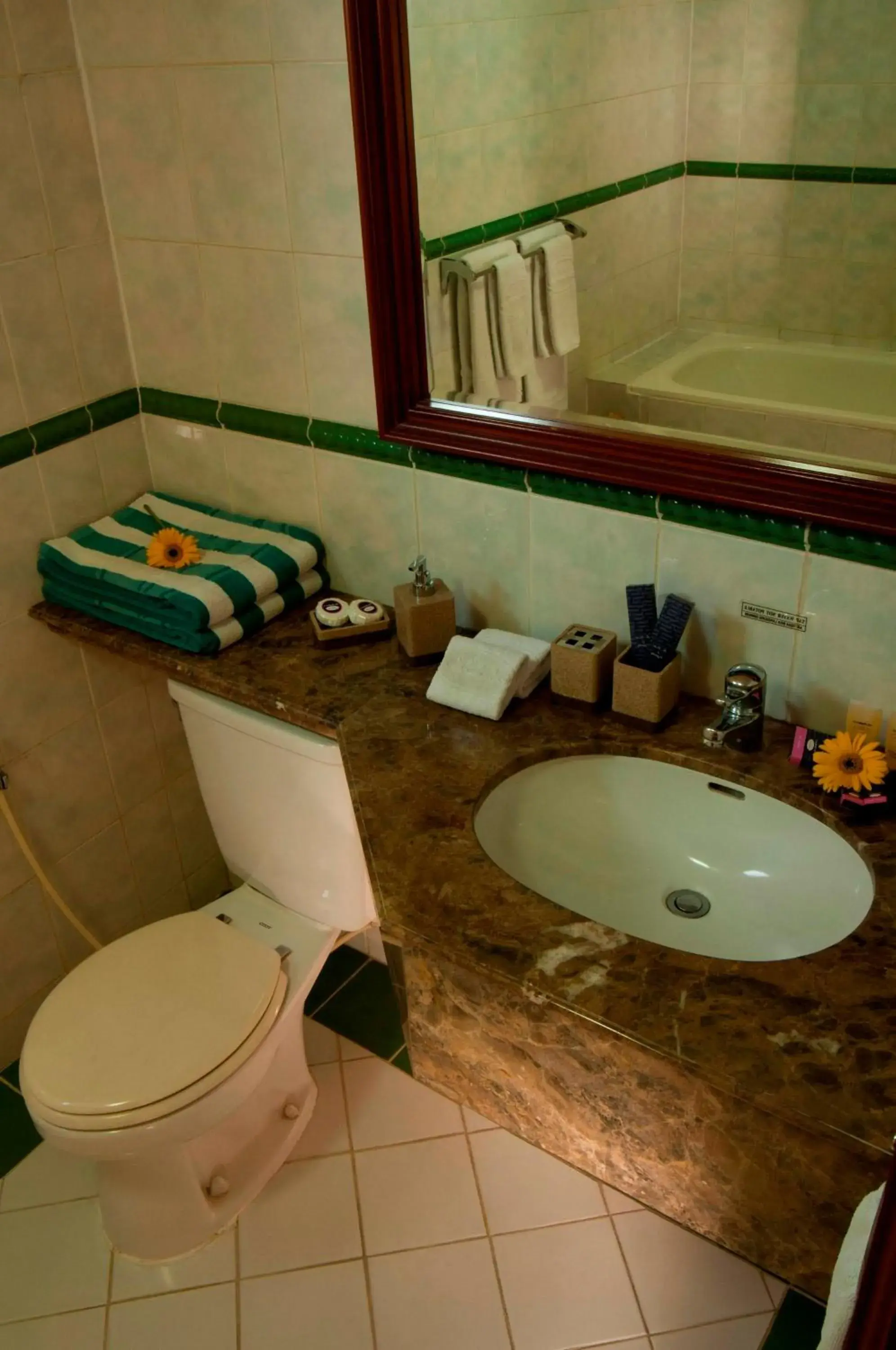 Bathroom in The Residences at Puri Casablanca Bathroom in The Residences at Puri Casablanca