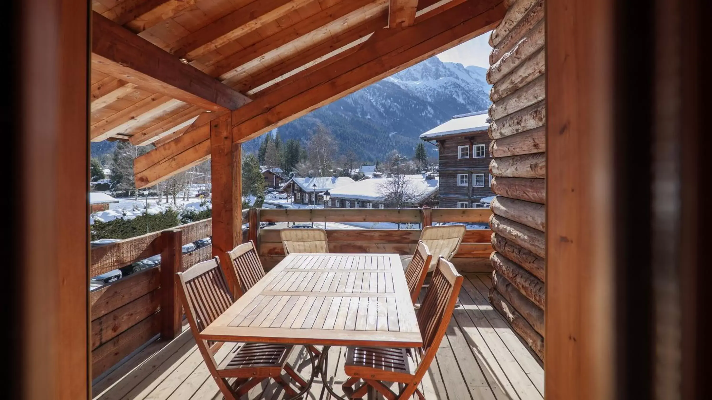 Natural landscape, Balcony/Terrace in Hôtel Le Labrador