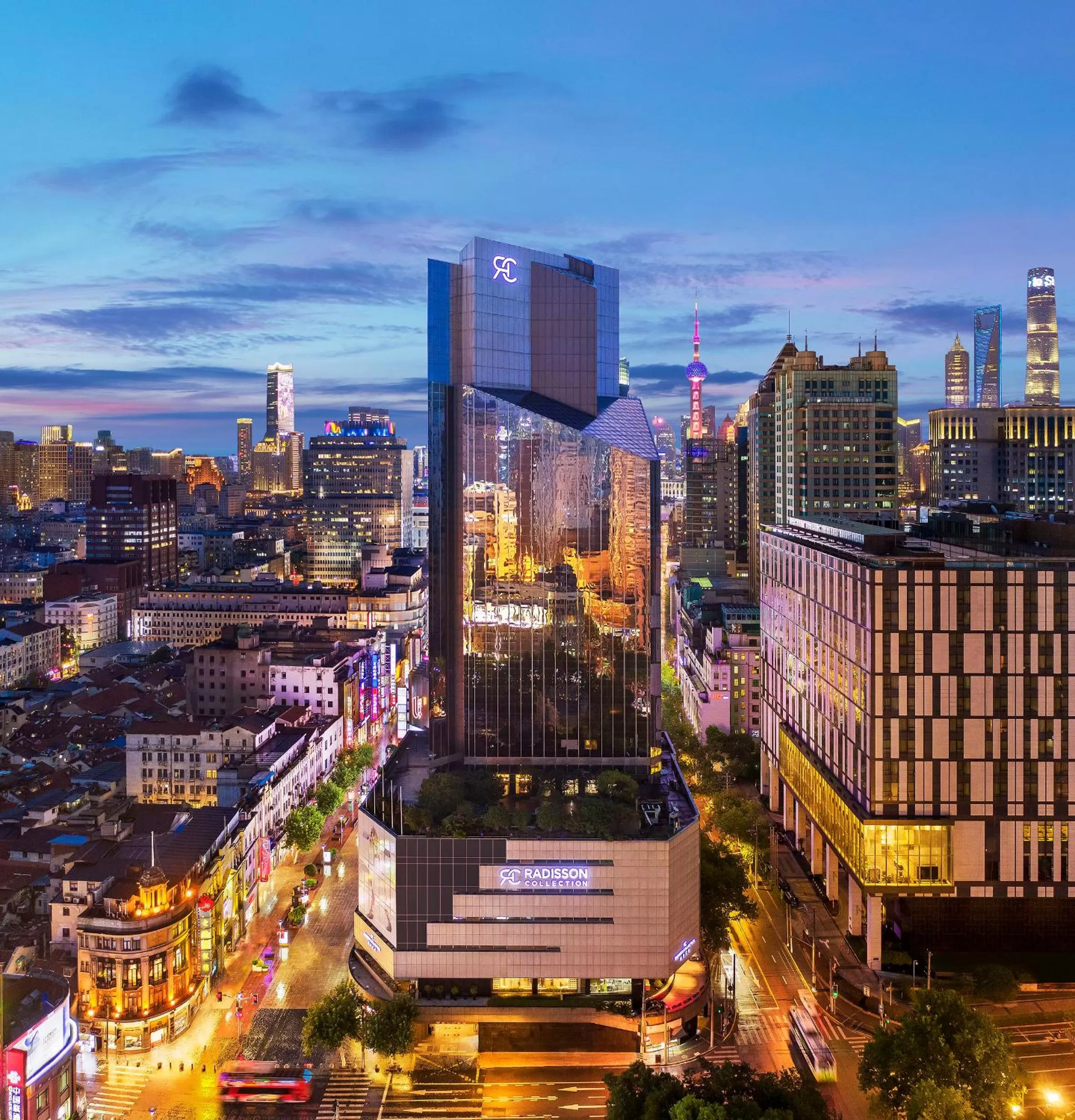 Property building in Radisson Collection Hyland Shanghai