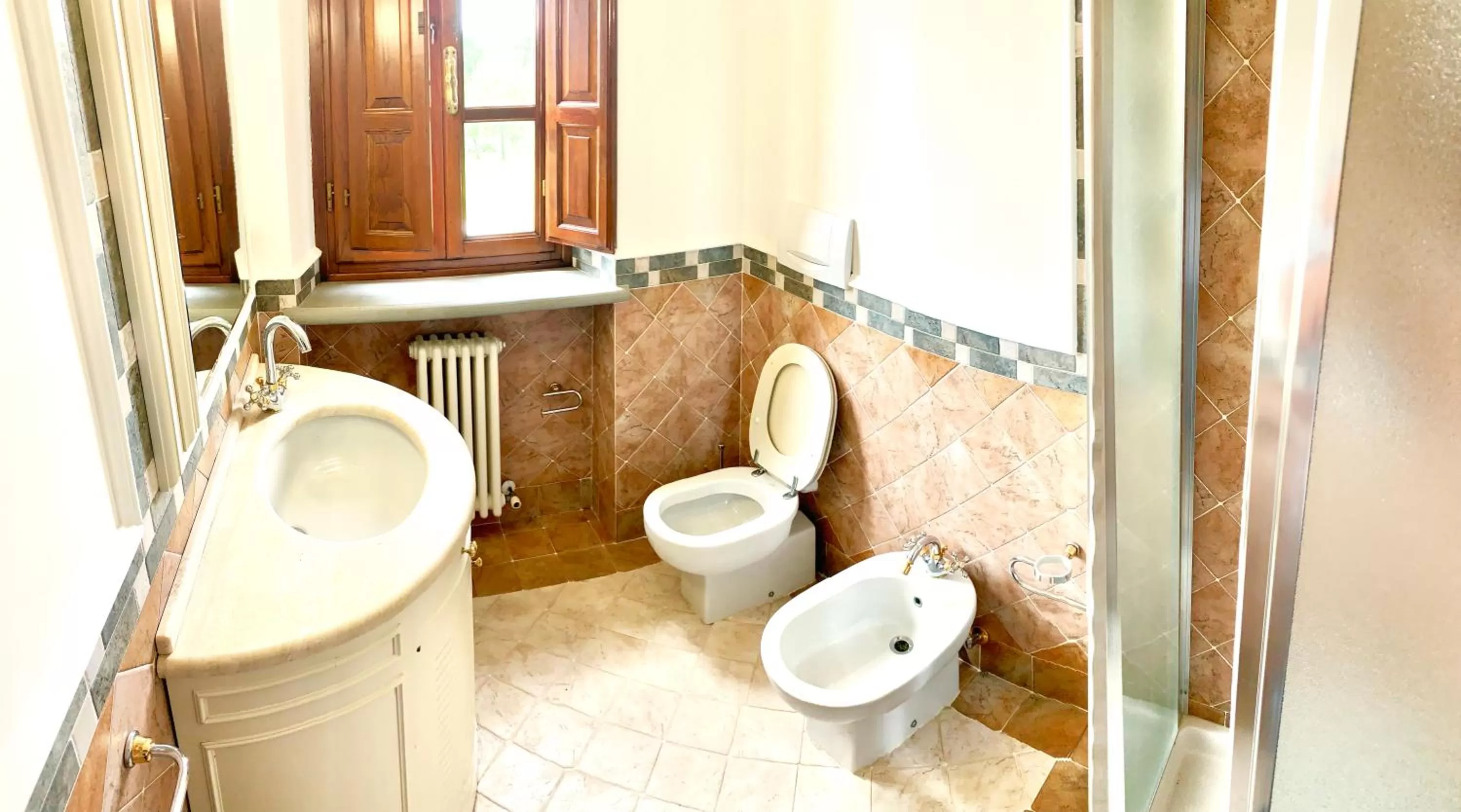 Bathroom in B&B La Fornace del Sole