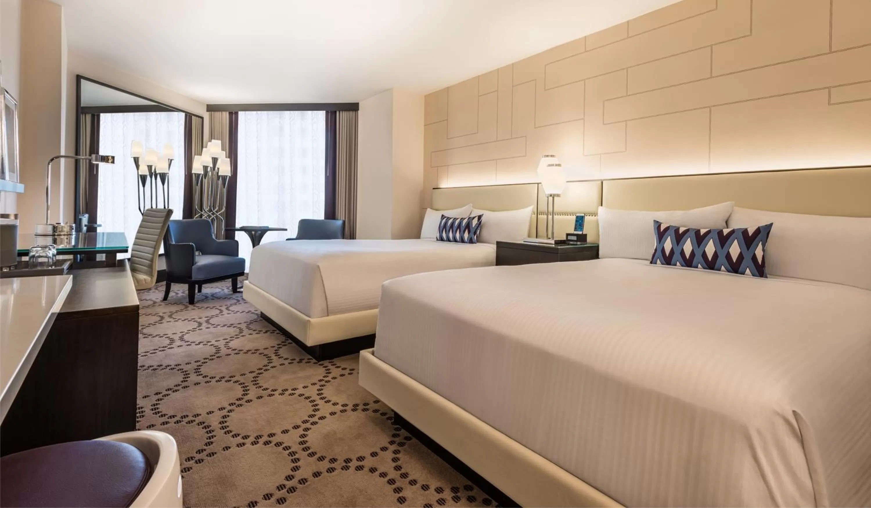 Photo of the whole room, Bed in Harrah's Las Vegas, A Caesars Destination