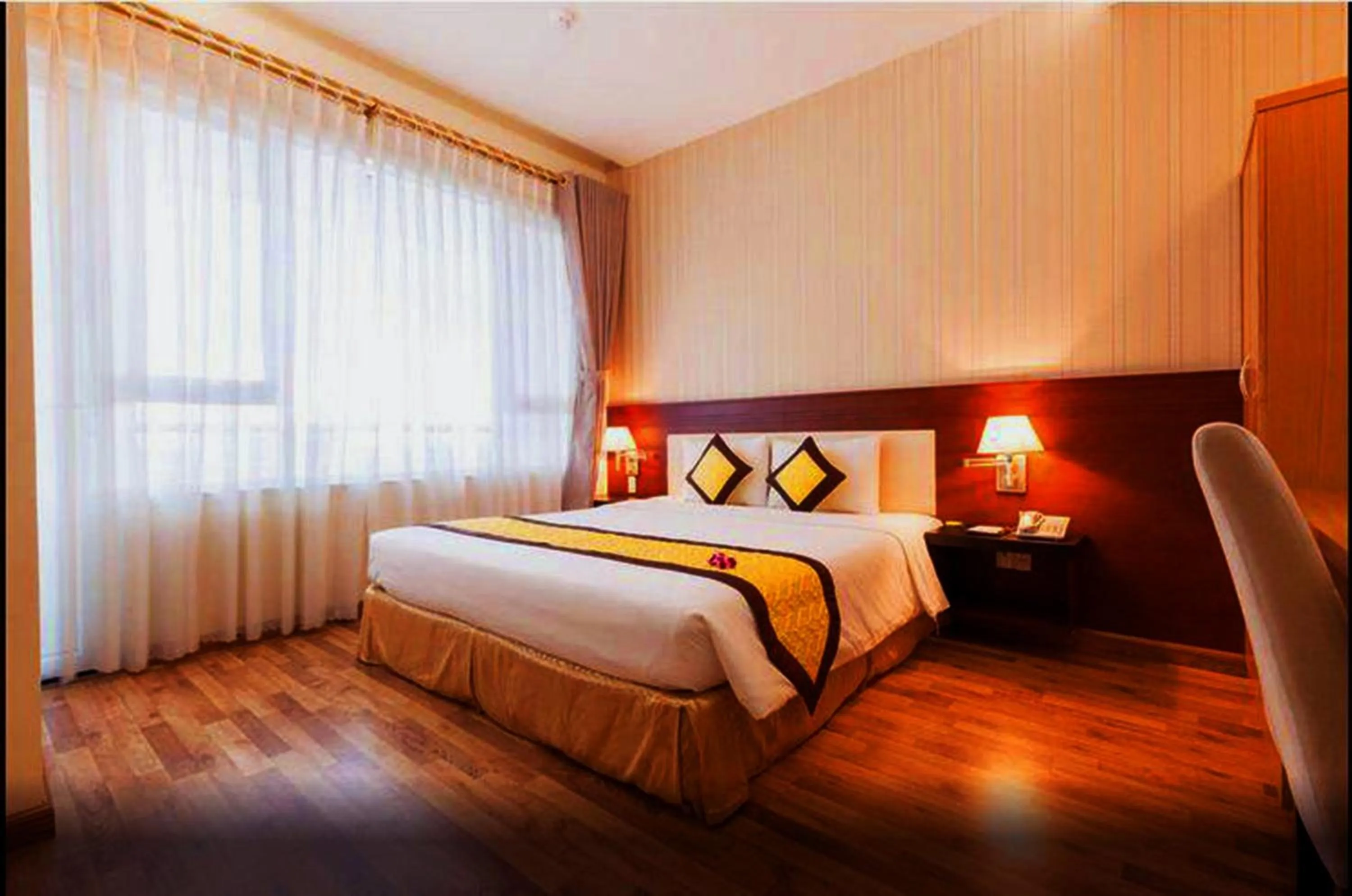 Bed in Happy Life Hotel District 7 Gần SECC