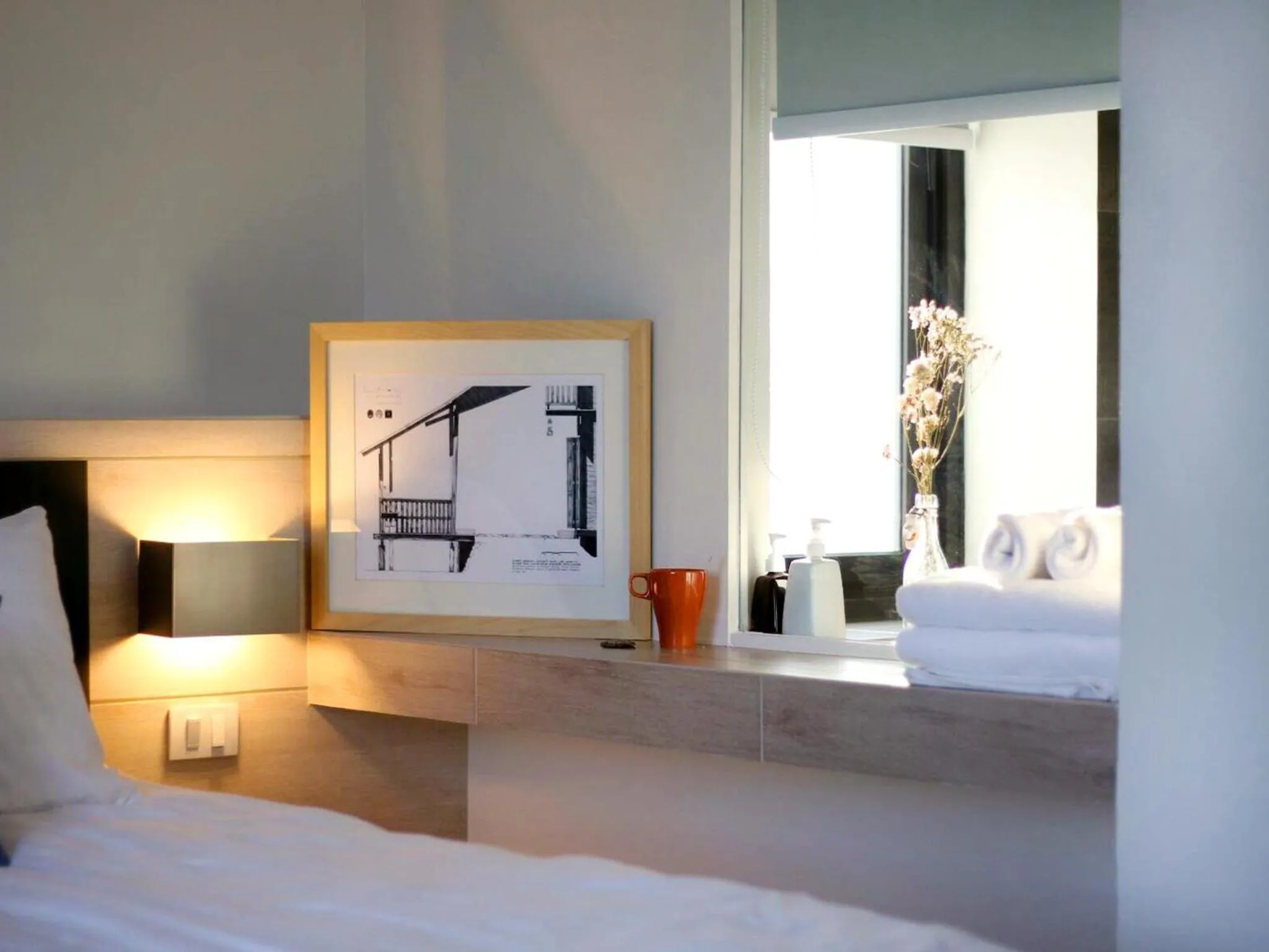 Bathroom, Bed in NornDee Hotel