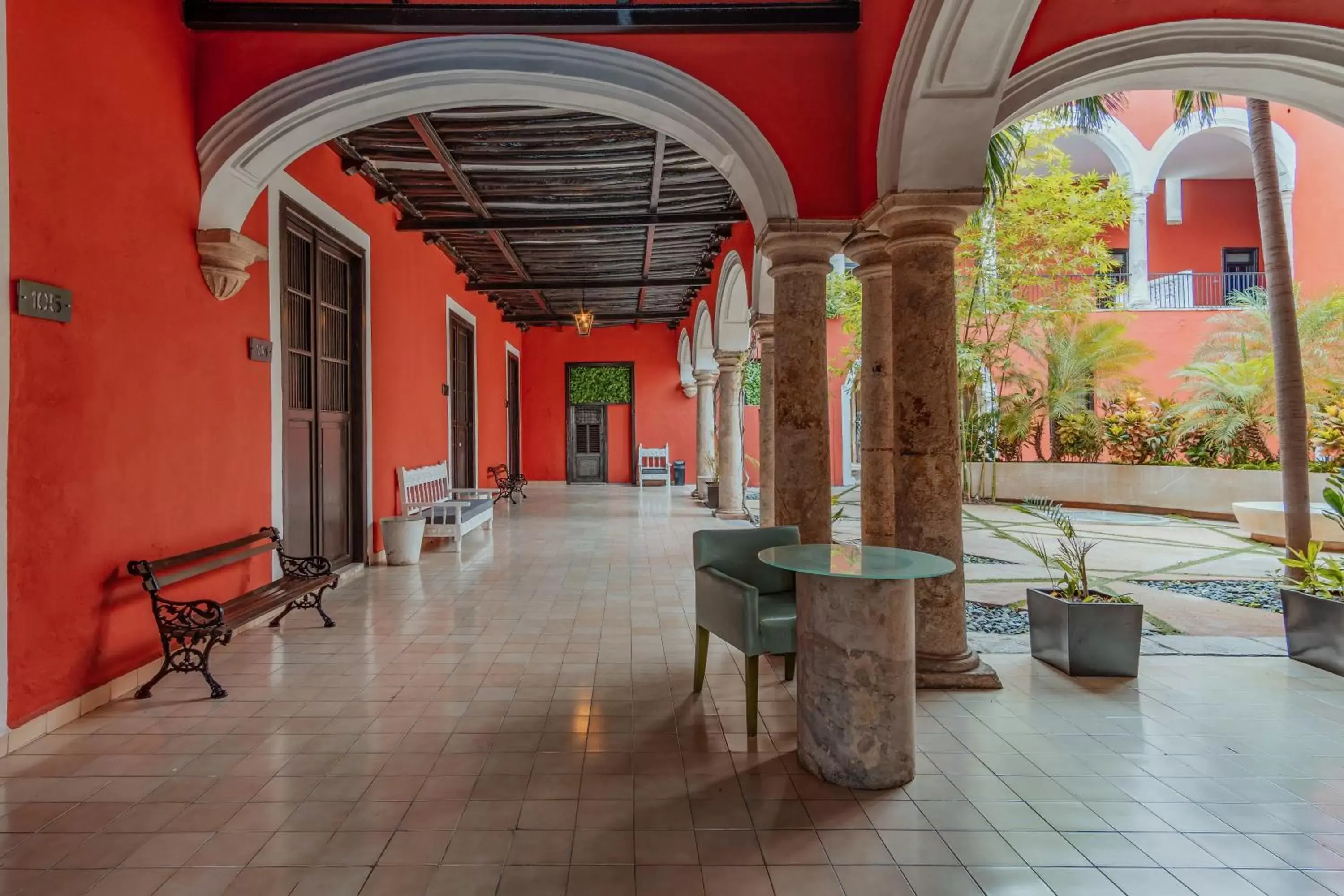 Garden in Hotel HO Merida