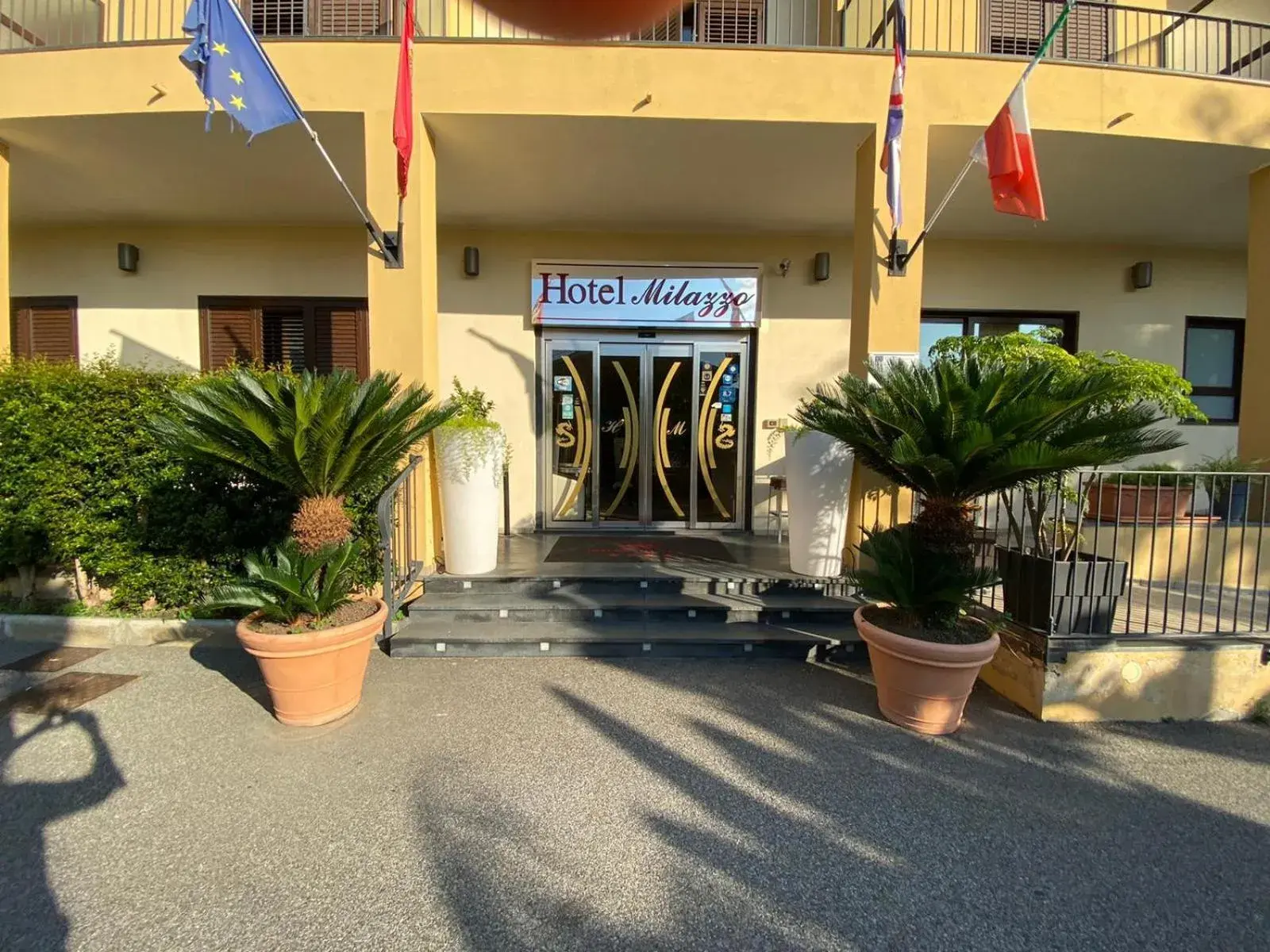 Property building in Hotel Milazzo Property building in Hotel Milazzo