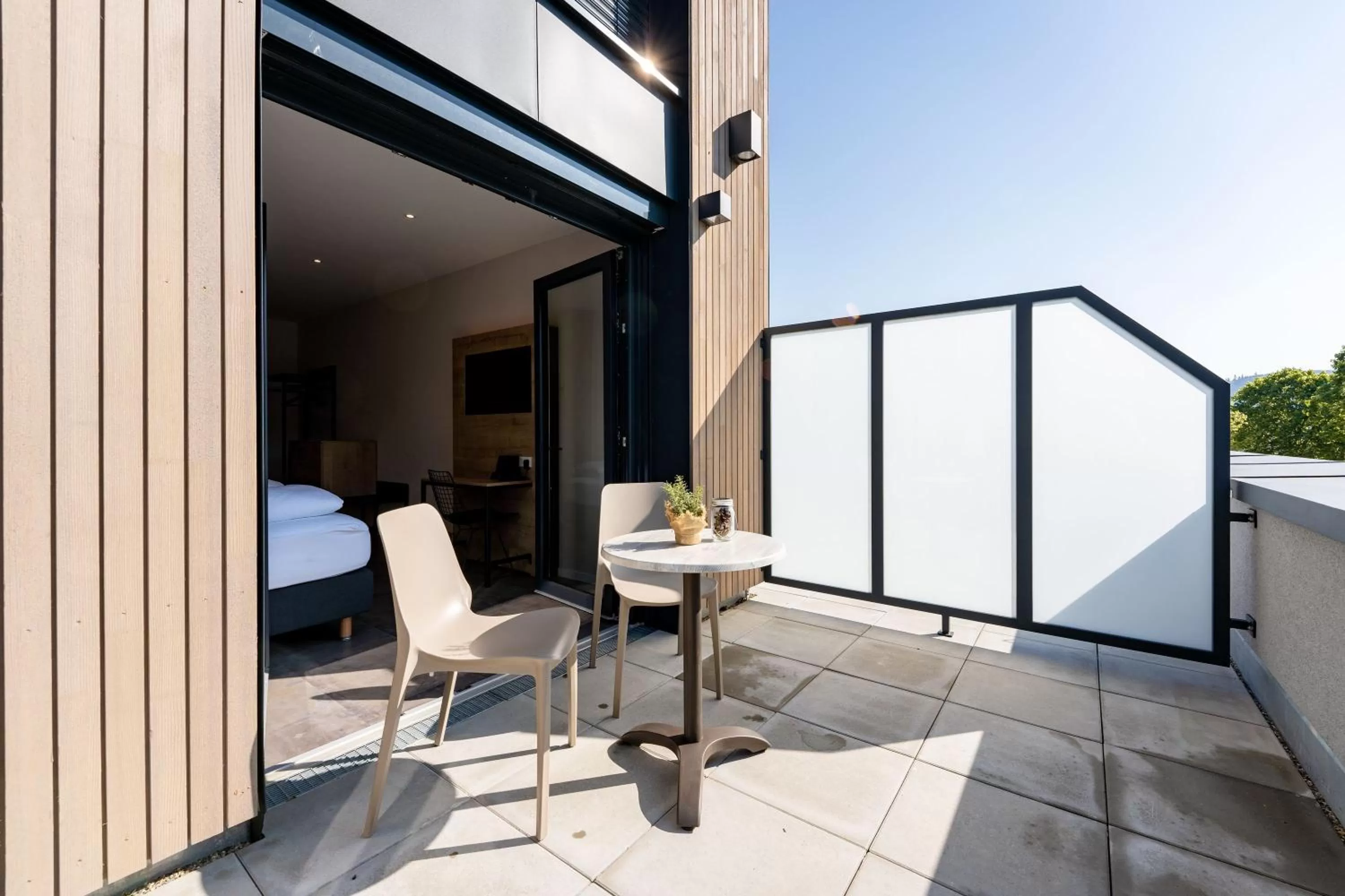 Balcony/Terrace in coucou hotel & kuckucks-stube (Titisee)