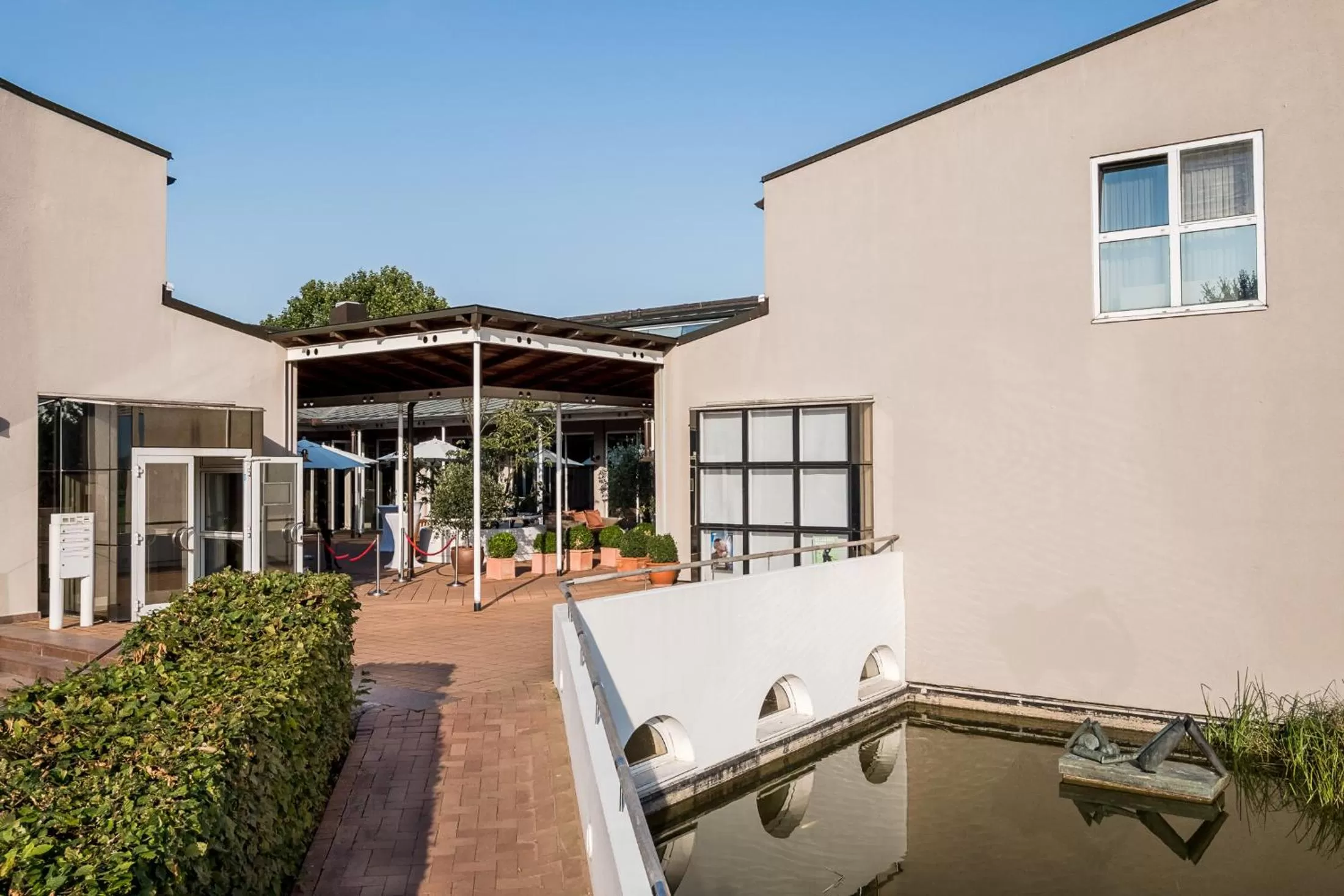 Property building in Golfhotel & Restaurant Lindenhof