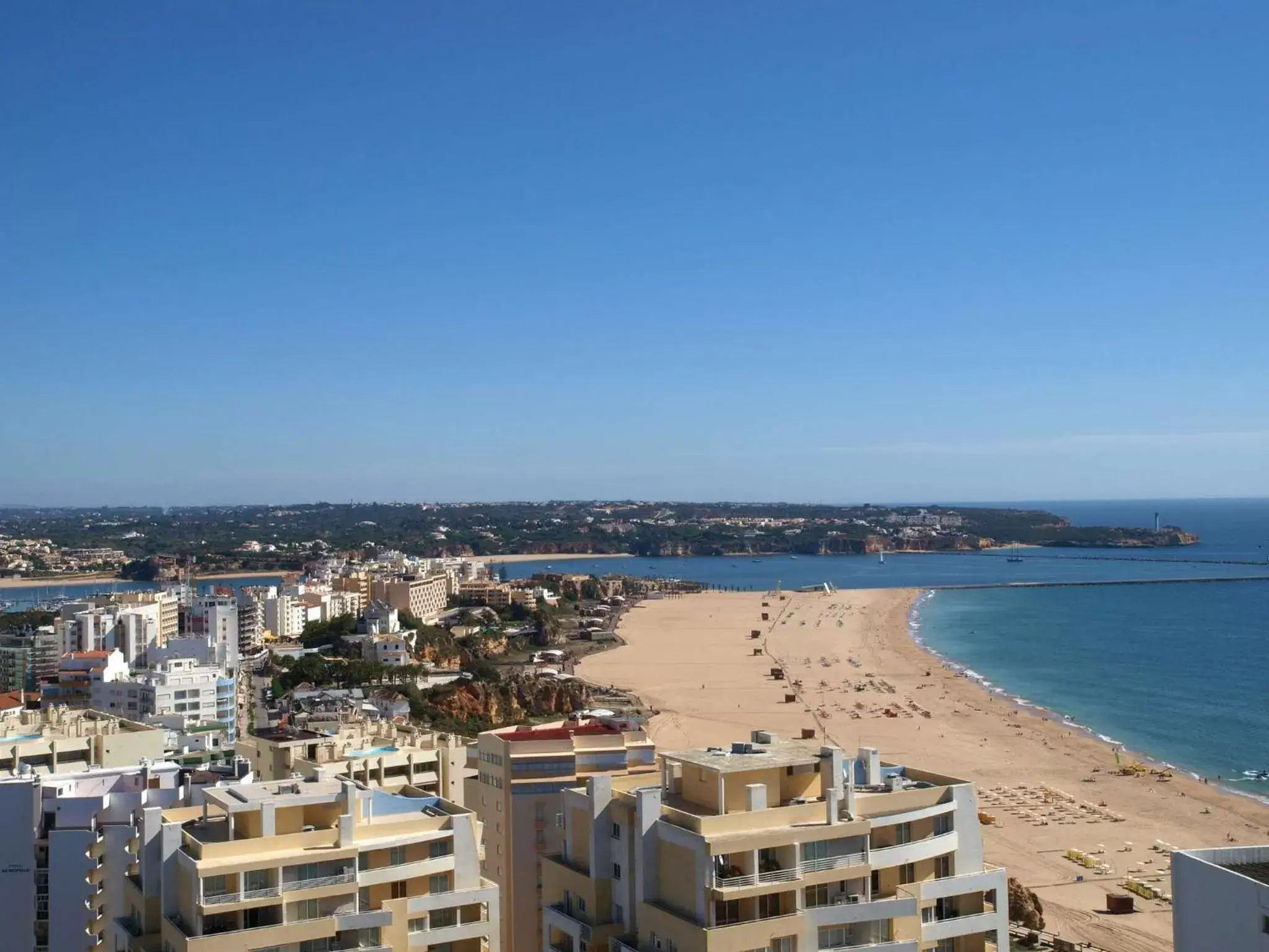 Beach, Bird's-eye View in Apartamentos Jardins da Rocha