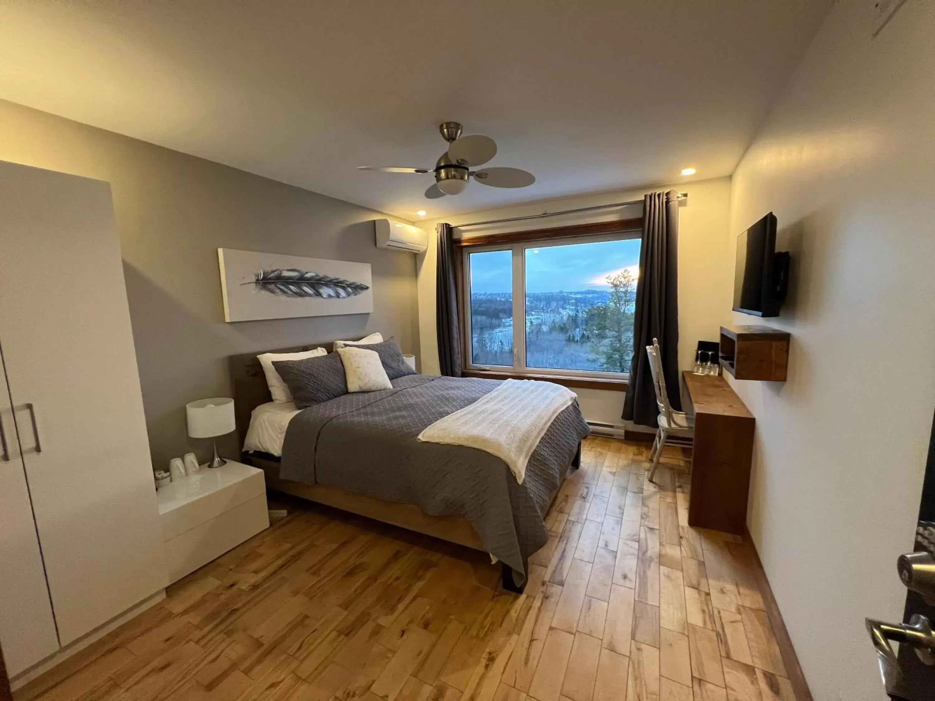 Bedroom in Gîte du Haut des Arbres