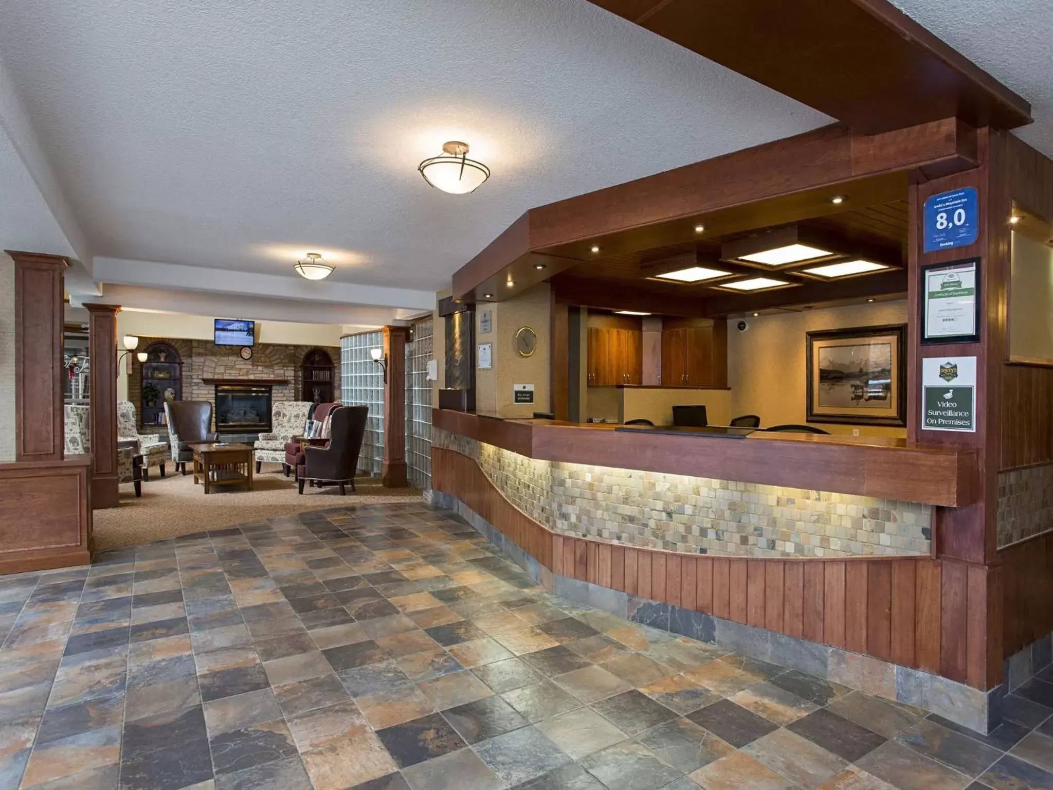 Lobby or reception, Lobby/Reception in Irwin's Mountain Inn