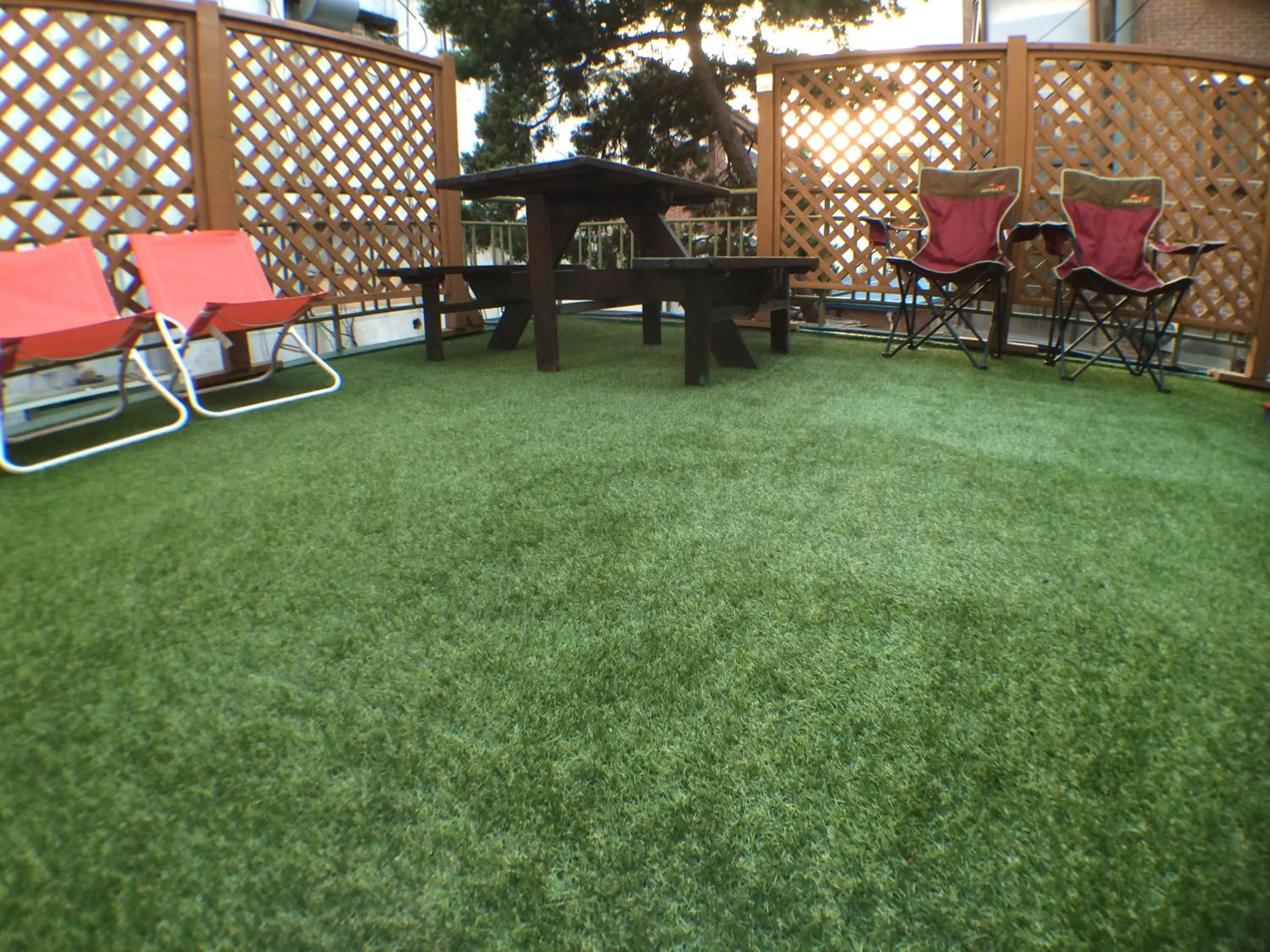 Balcony/Terrace in Jeong House