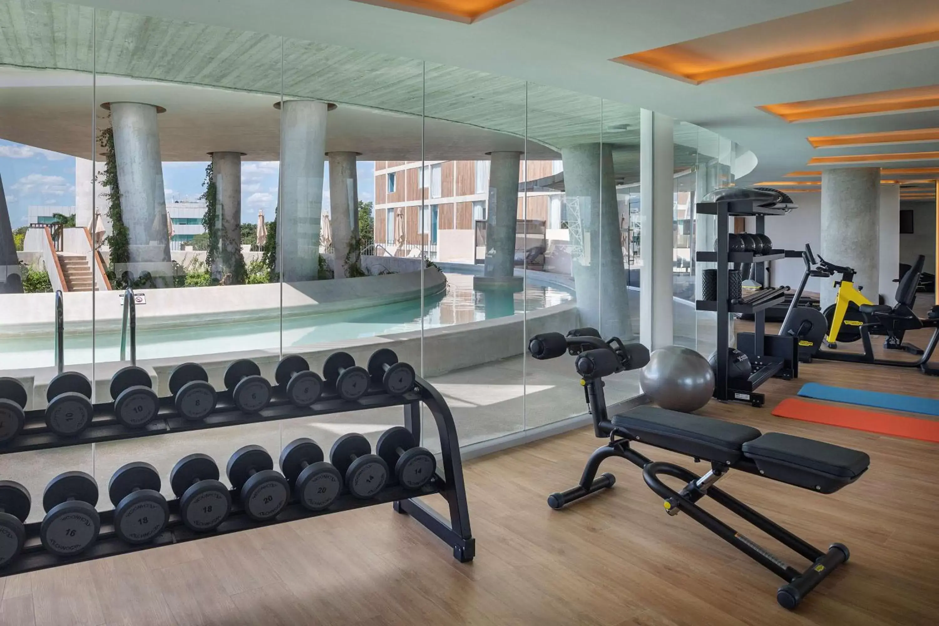 Fitness centre/facilities, Fitness Center/Facilities in Hilton Garden Inn Cancun Airport