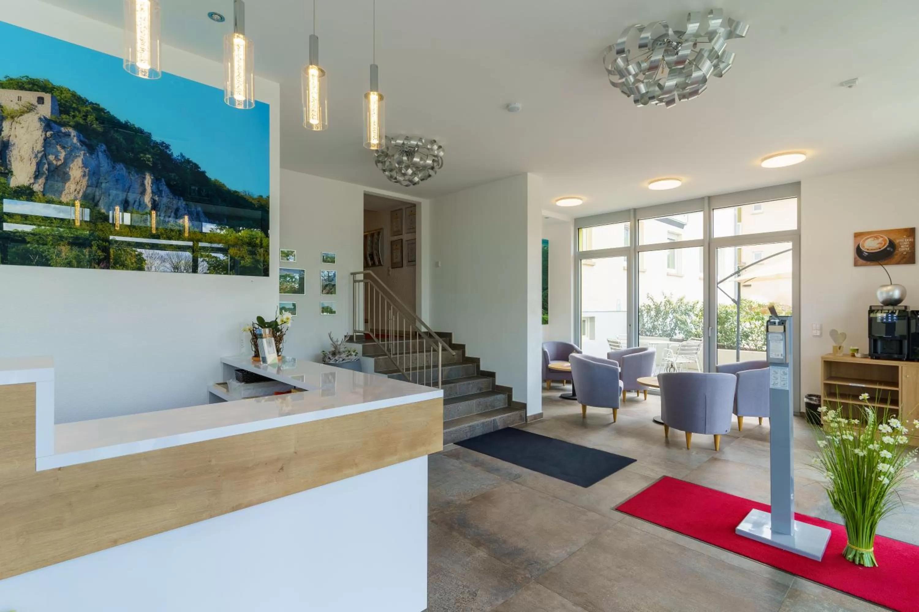 Lobby or reception in Hotel Rosenstein