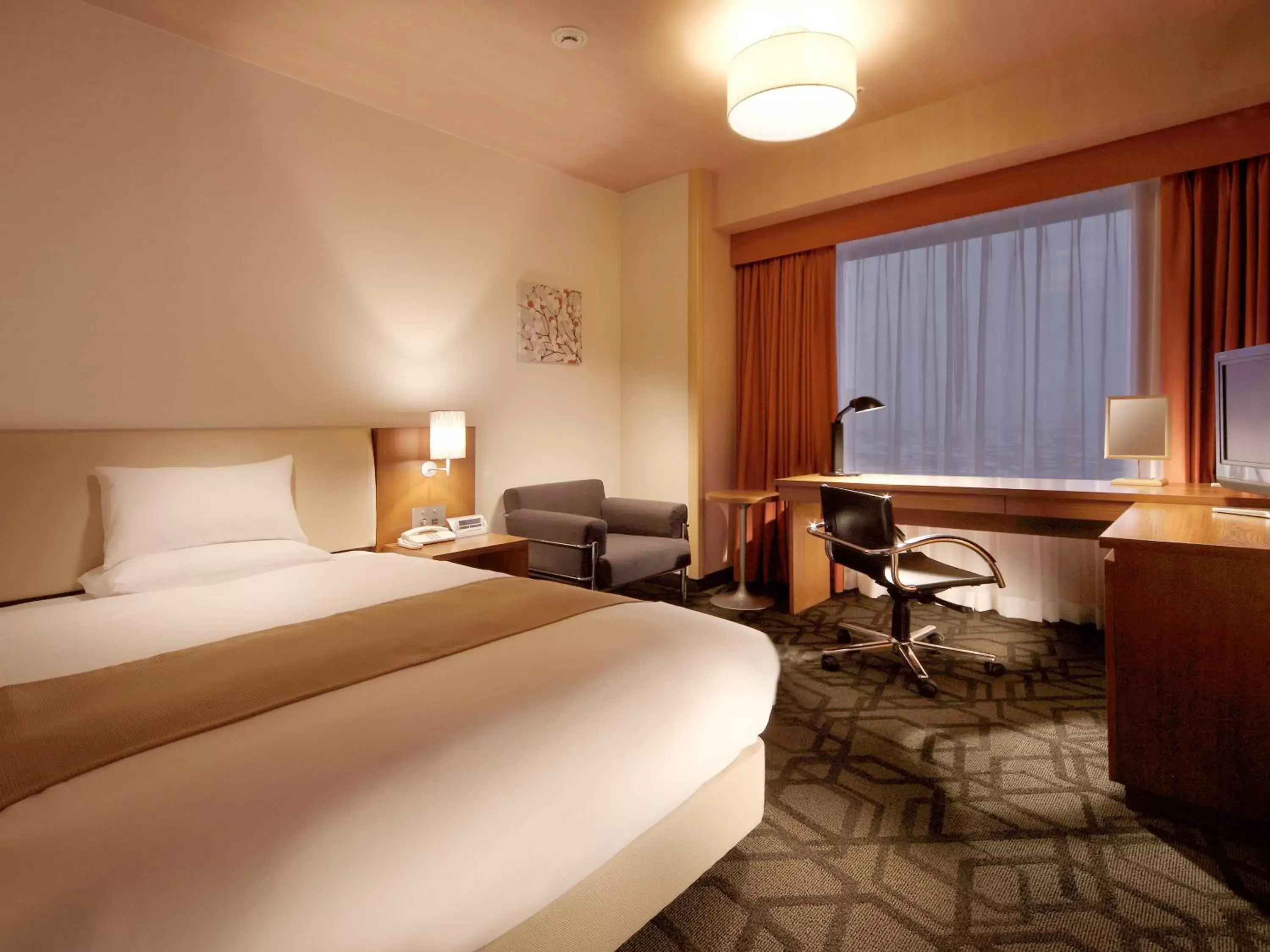 Economy Double Room - Main Tower - Smoking in Hotel Metropolitan Yamagata Economy Double Room - Main Tower - Smoking in Hotel Metropolitan Yamagata