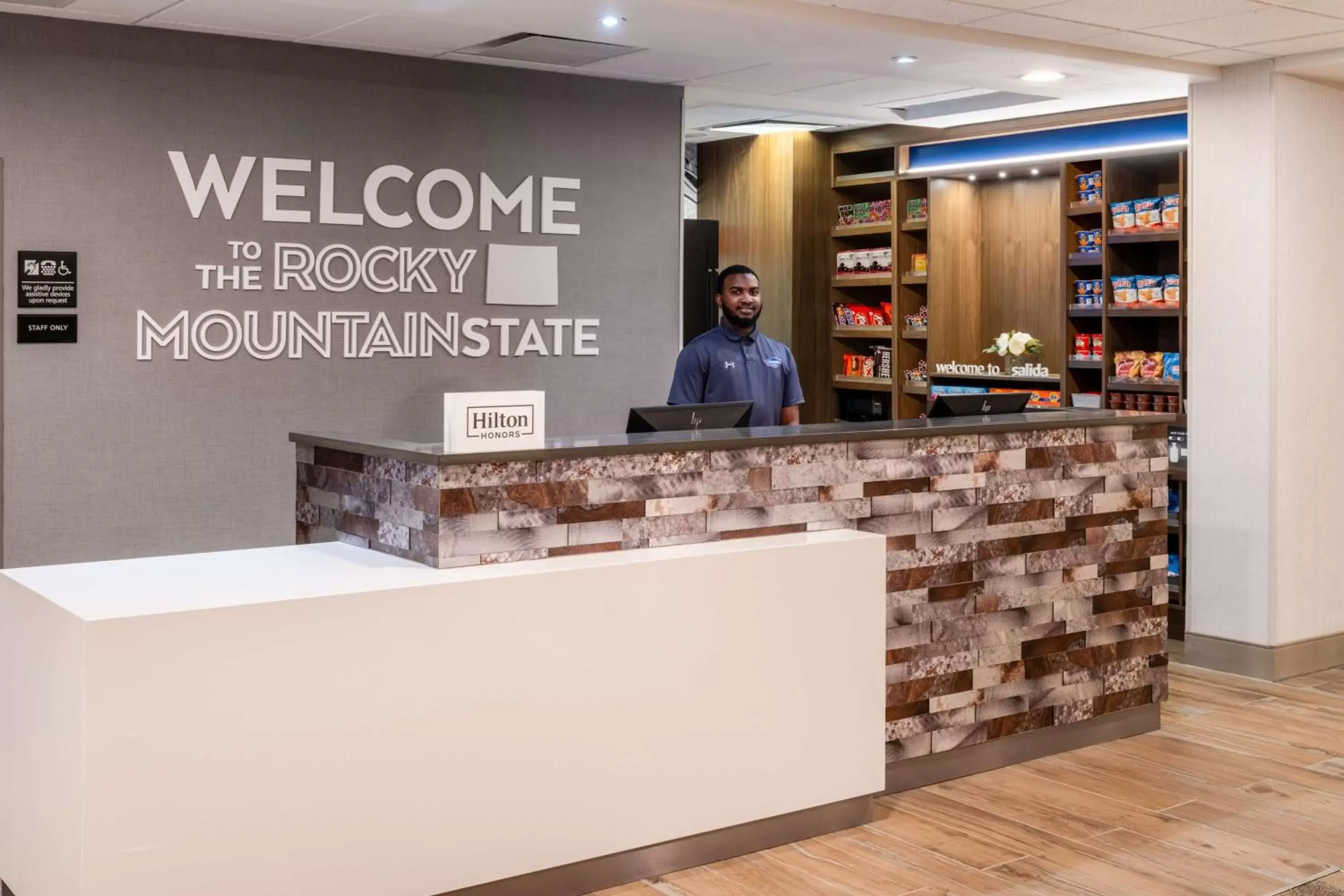 Lobby or reception in Hampton Inn & Suites Salida, CO