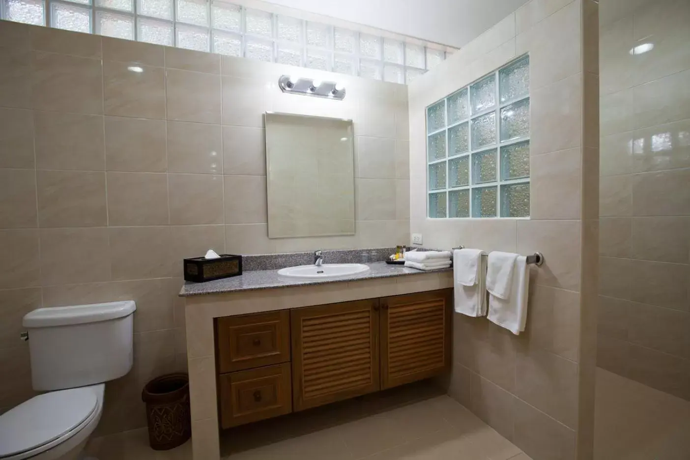 Shower, Bathroom in Baan Souy Resort