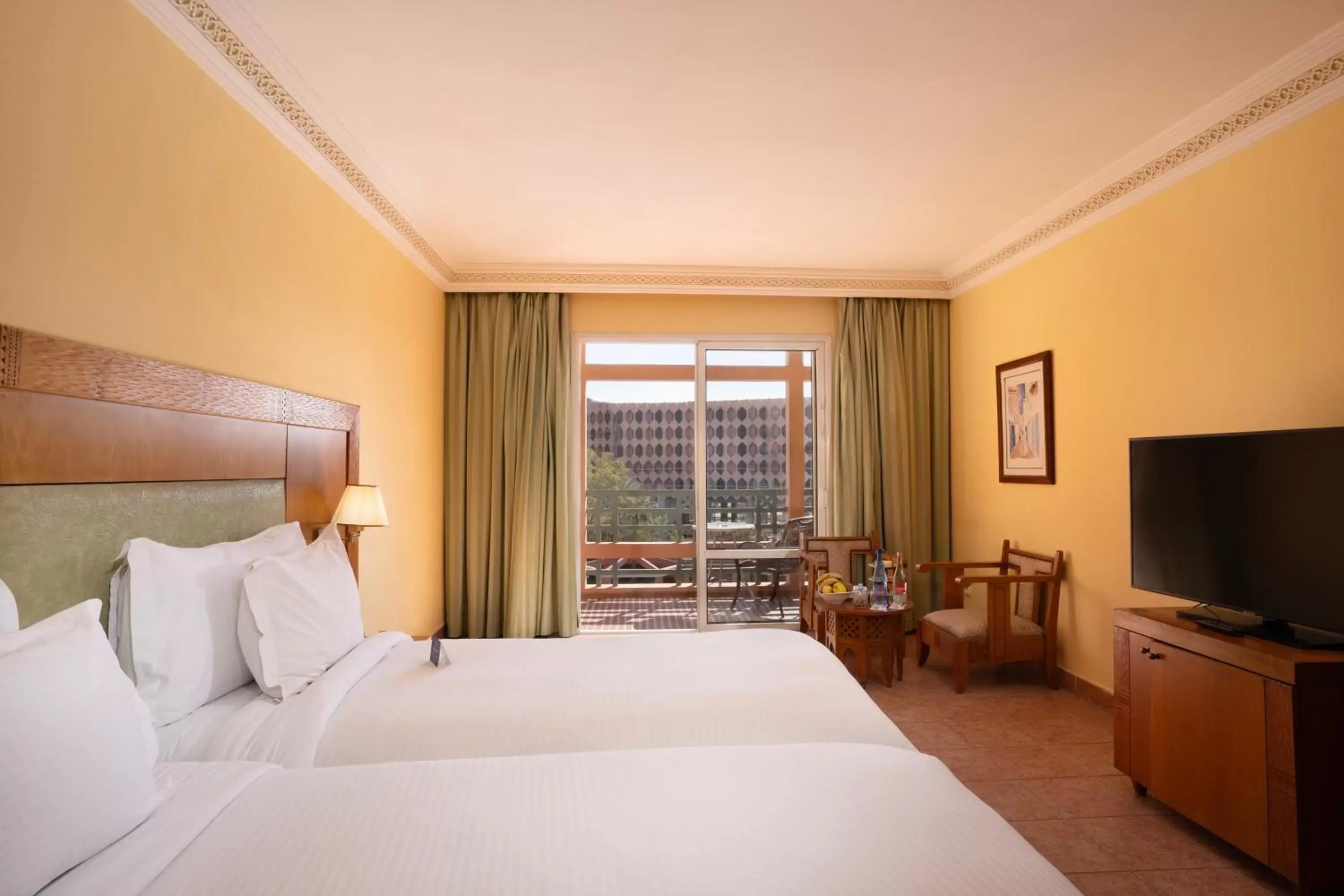 Bed in Grand Mogador Menara