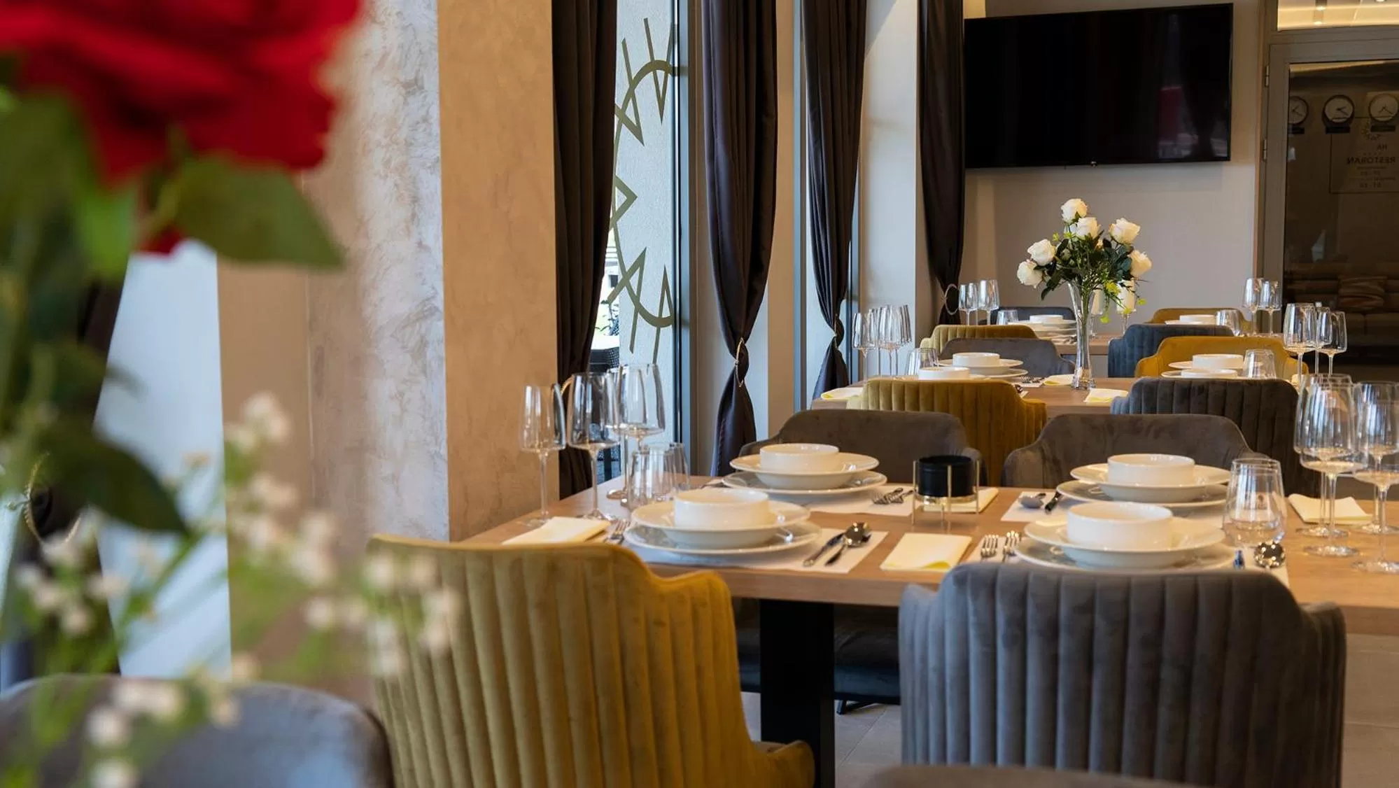 Restaurant/places to eat in HA Hotel Mostar