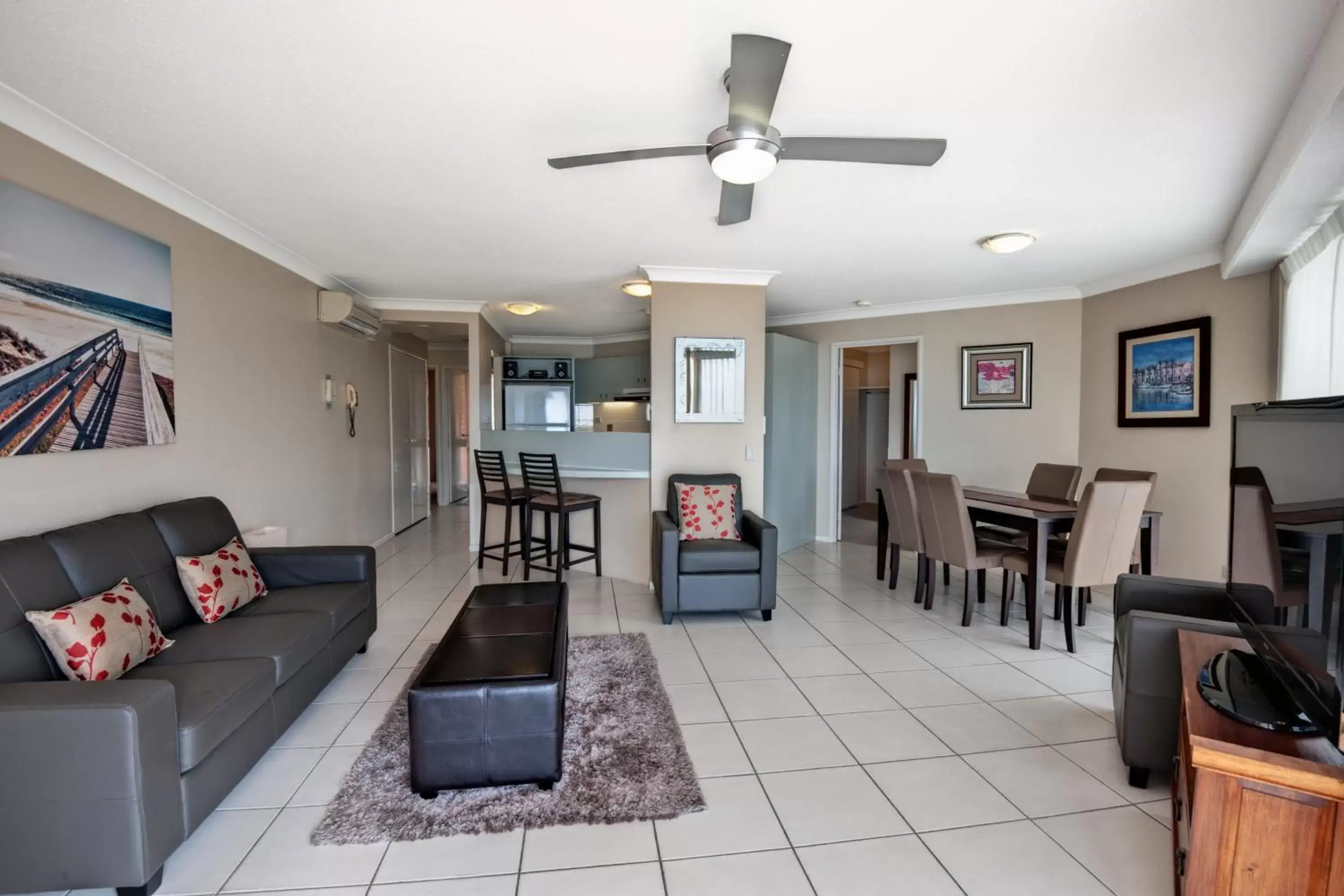 Living room, Seating Area in Osprey Apartments