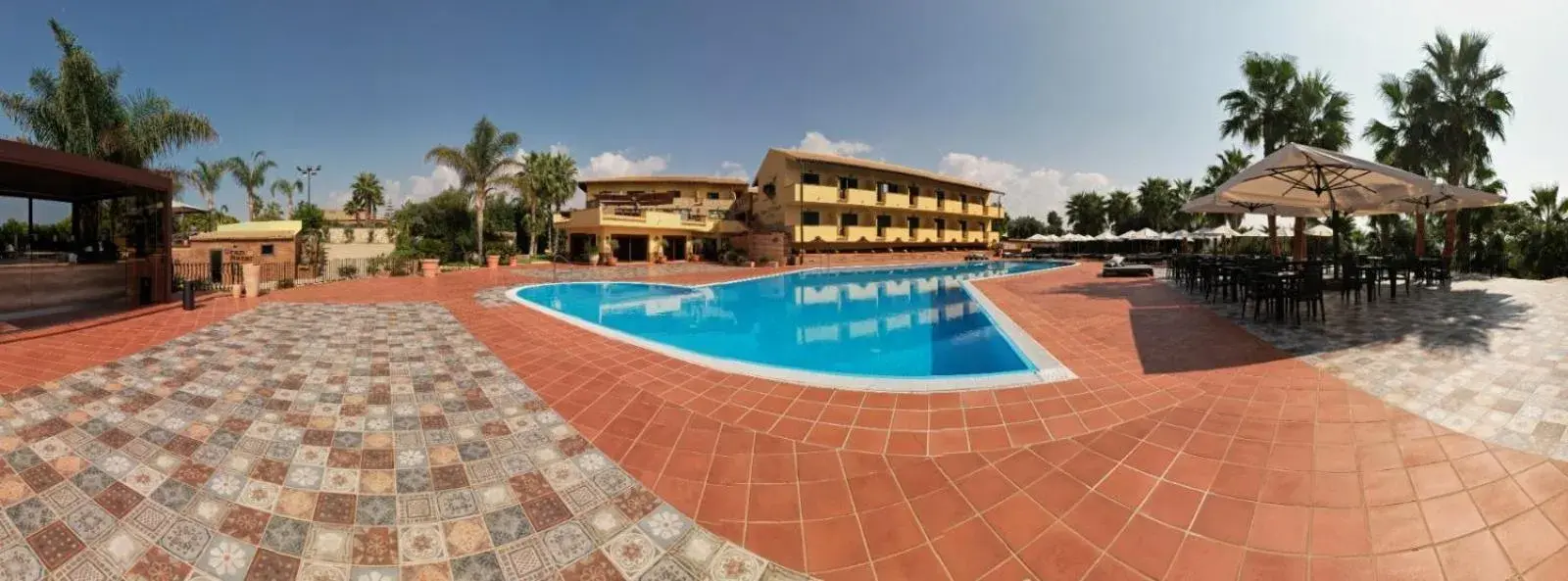 Swimming Pool in Baia Di Ulisse Wellness & Spa