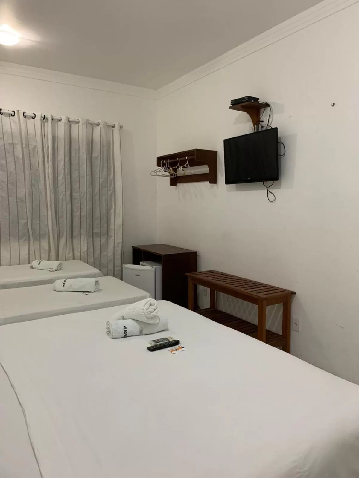 Bed in Pousada Vilas Boas