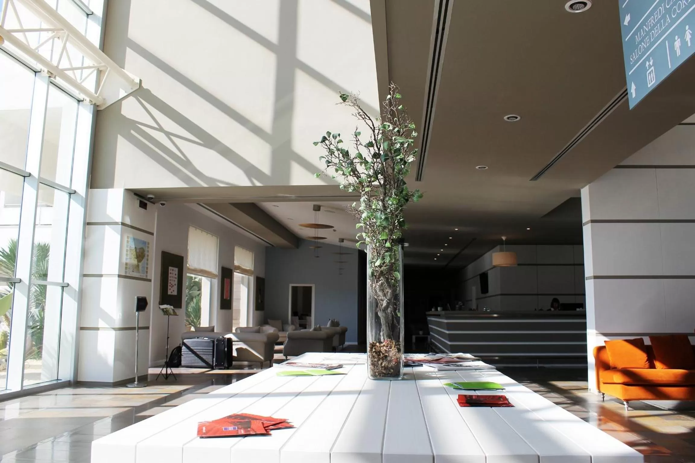 Lobby or reception in Regiohotel Manfredi