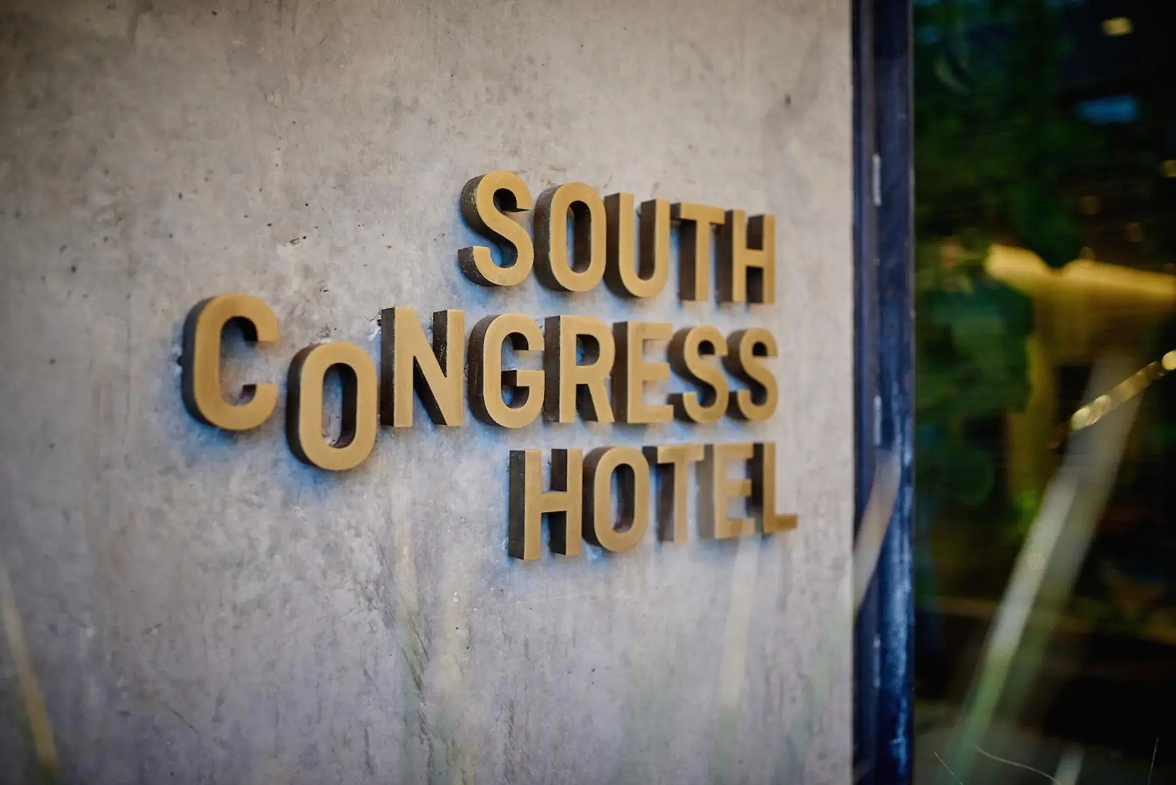 Facade/entrance in South Congress Hotel