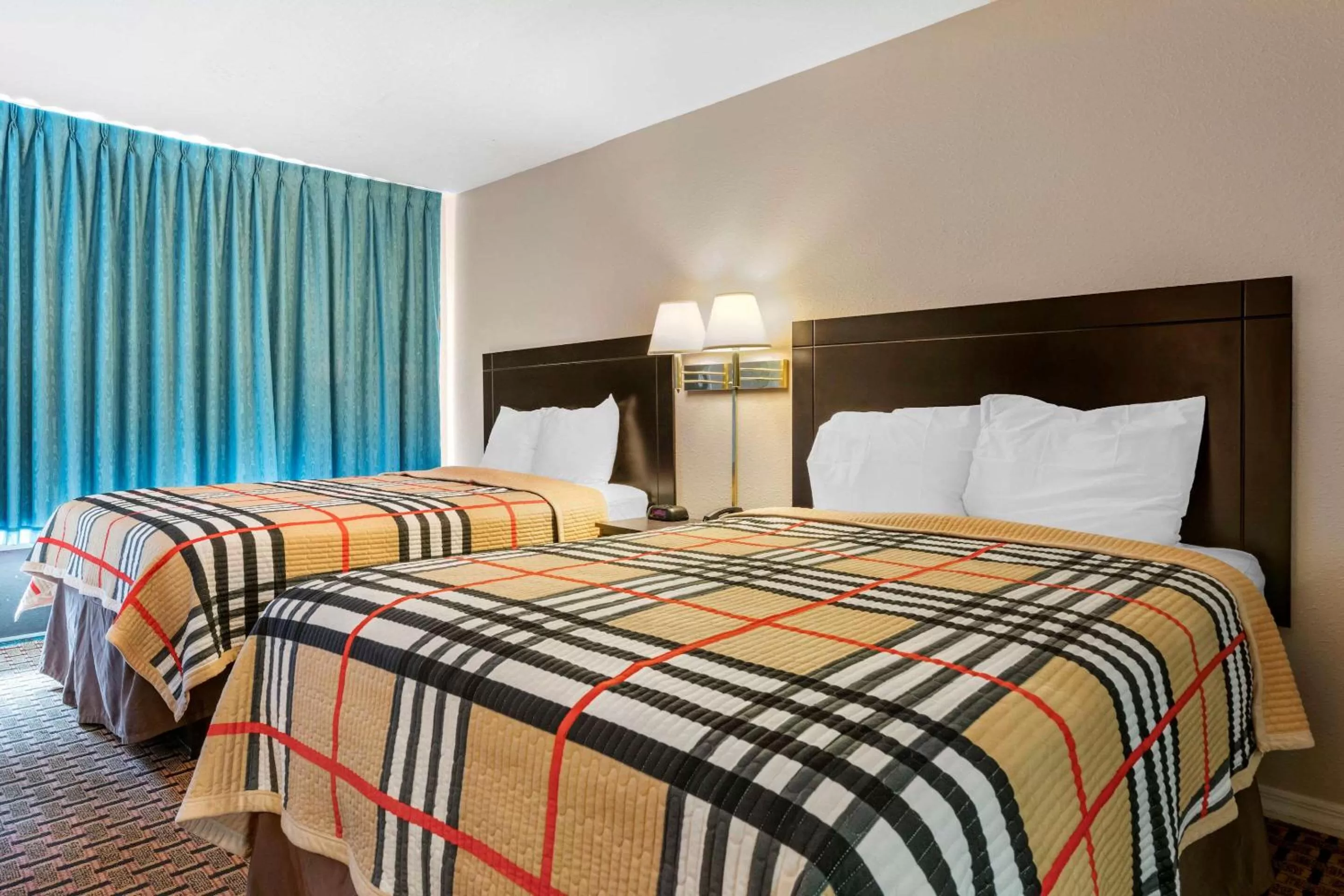 Photo of the whole room, Bed in Rodeway Inn New Port Richey