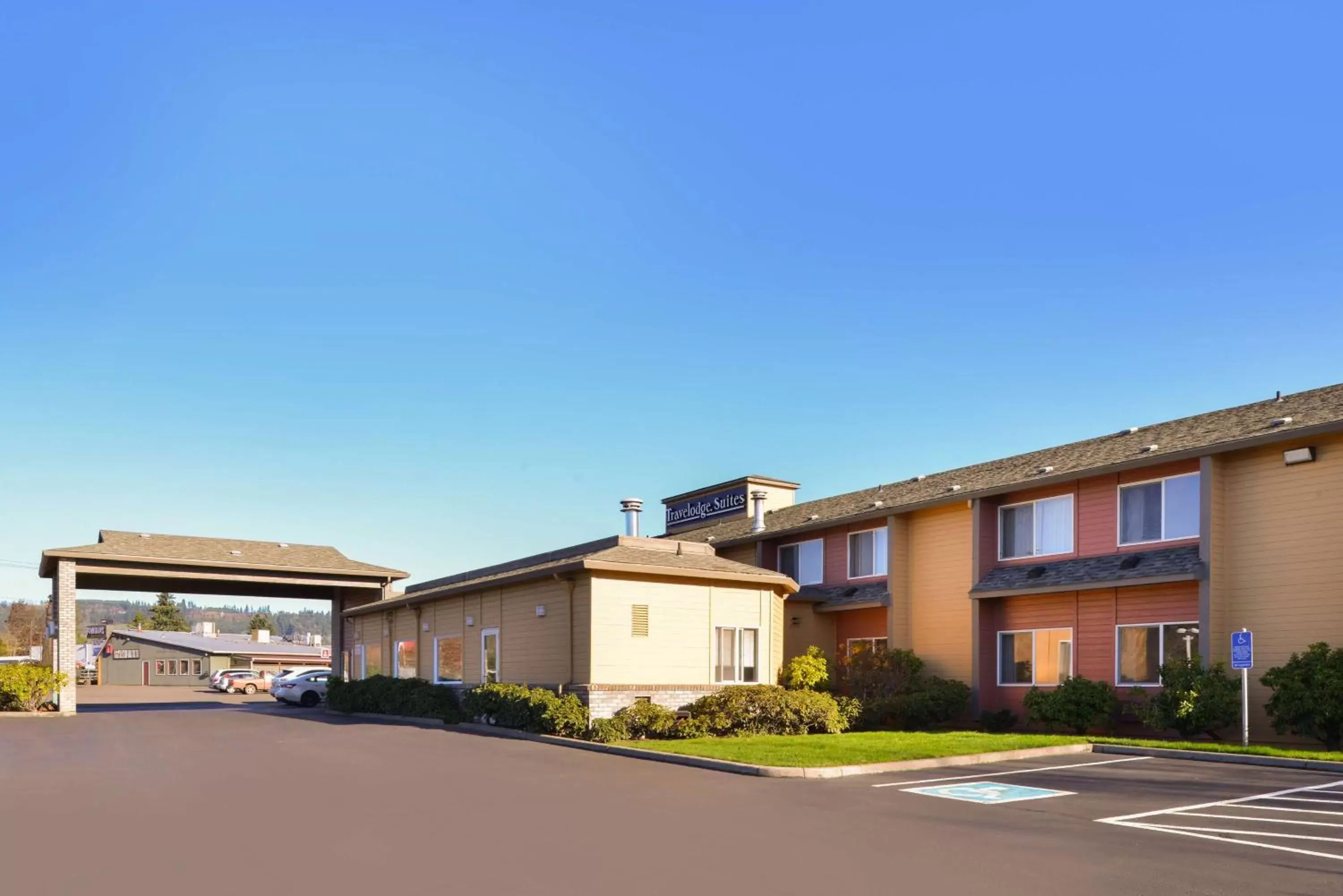 Property Building in Travelodge by Wyndham, Newberg