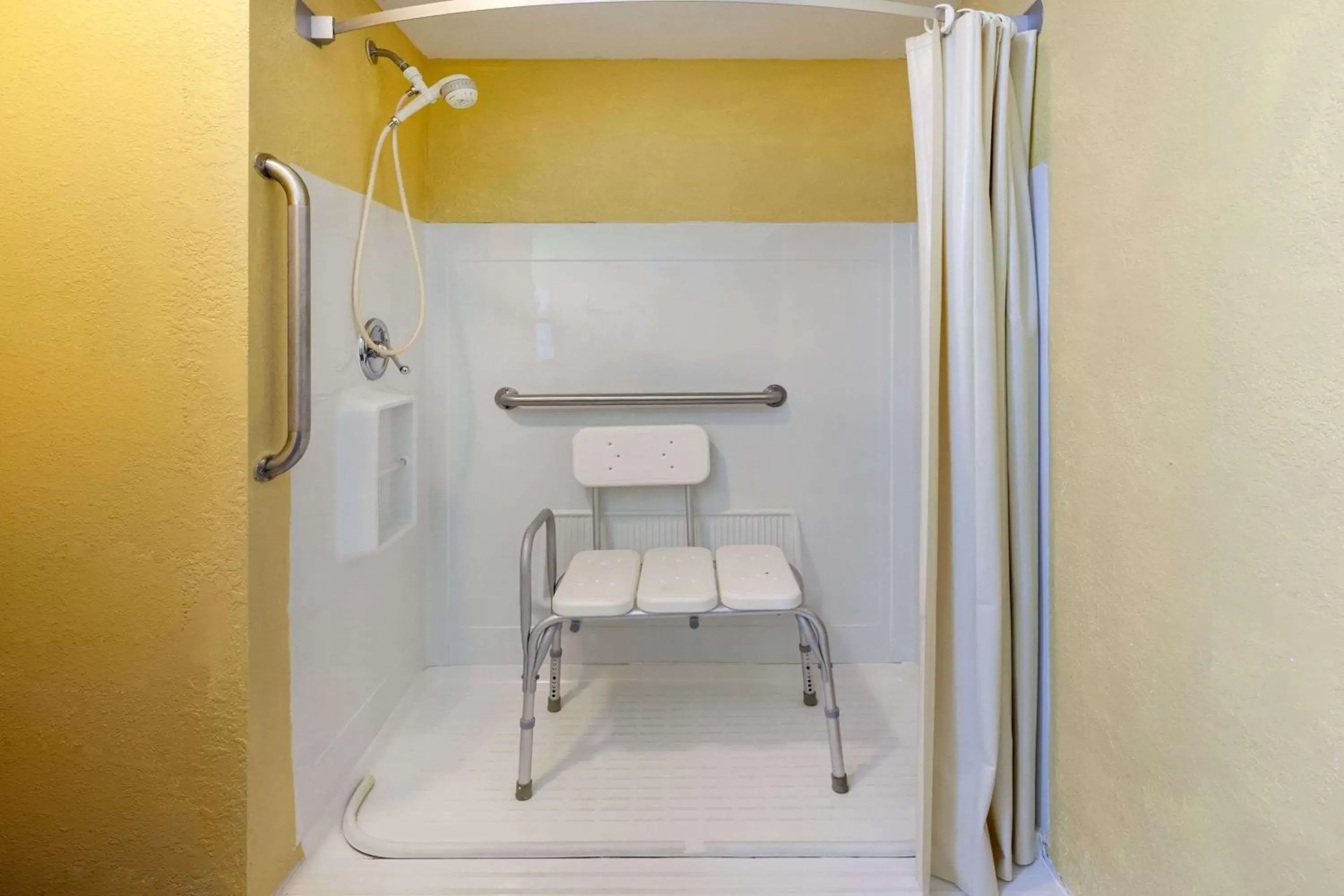 Shower, Bathroom in Super 8 by Wyndham Newcomerstown