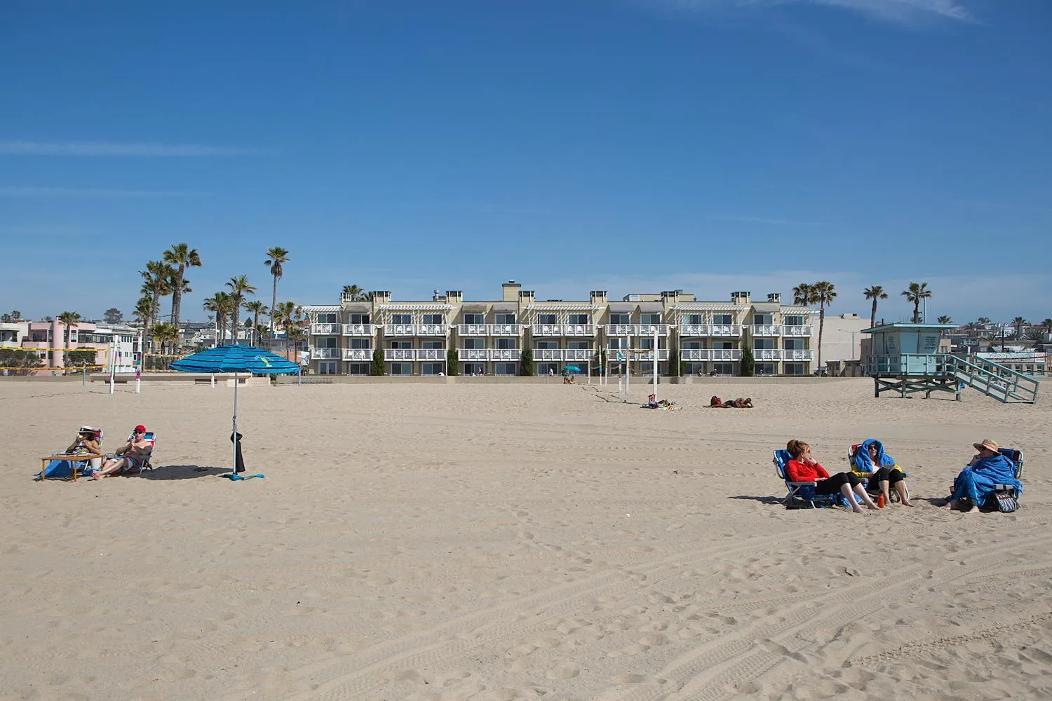 Beach in Beach House Hotel at Hermosa Beach