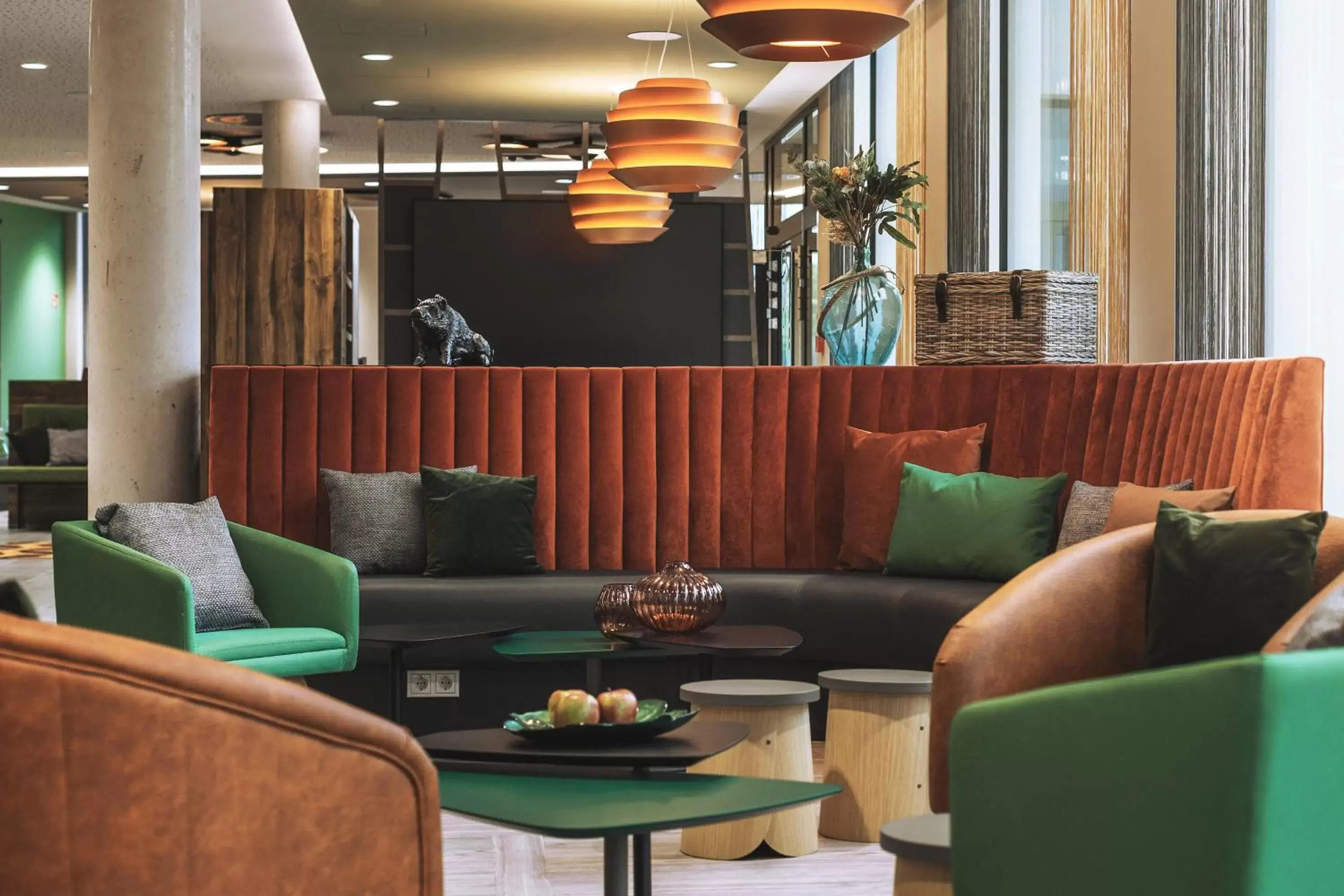 Lobby or reception in Holiday Inn - the niu, Hop Forchheim by IHG Lobby or reception in Holiday Inn - the niu, Hop Forchheim by IHG