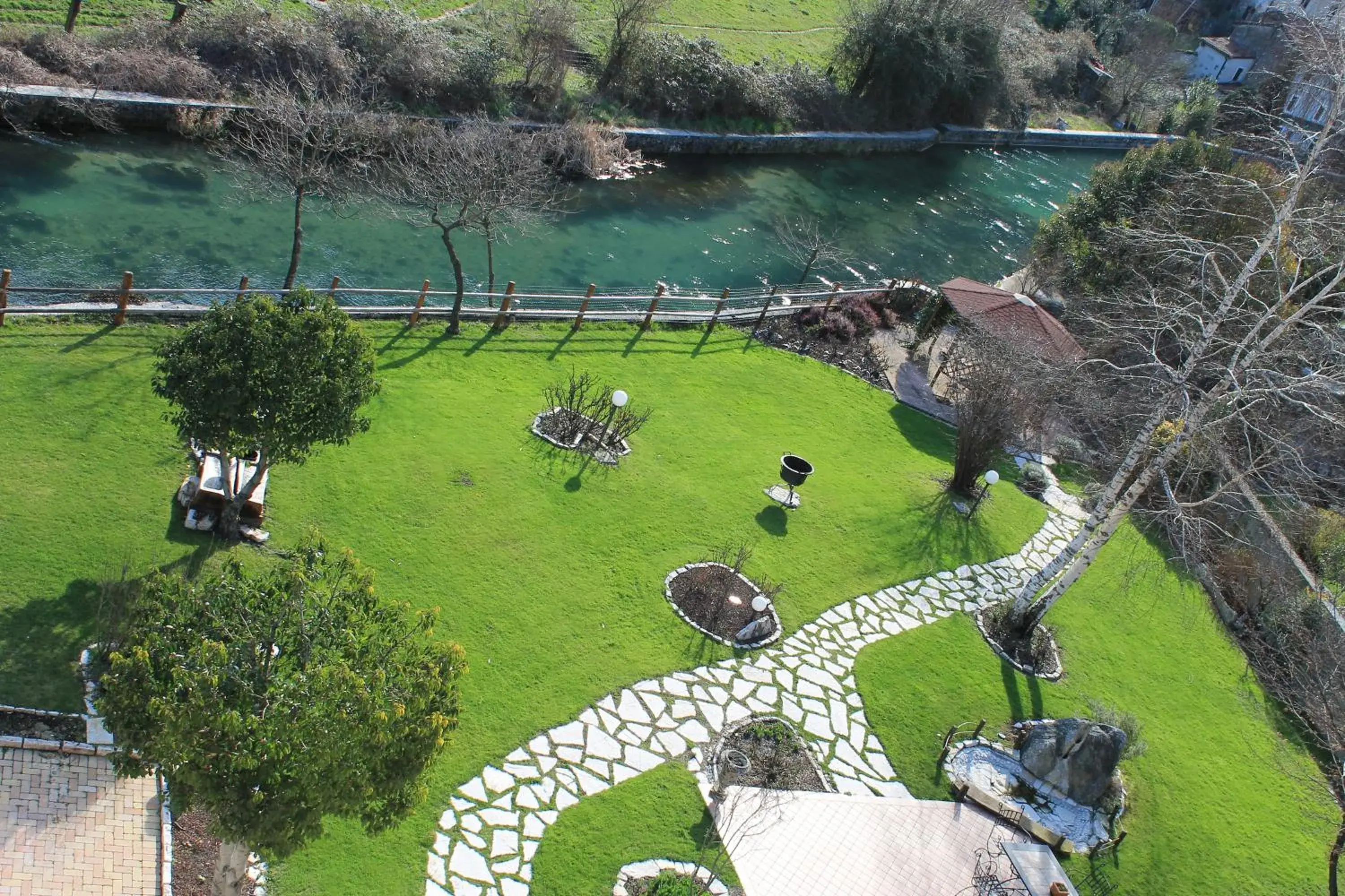 Garden View in Hotel Calvi