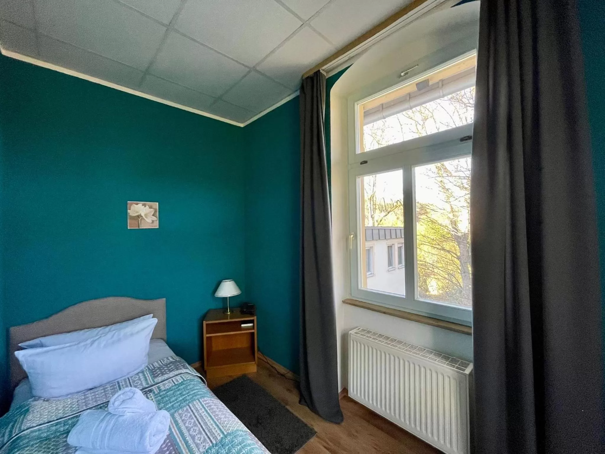 Bedroom, Bed in Parkhotel Waldschlösschen