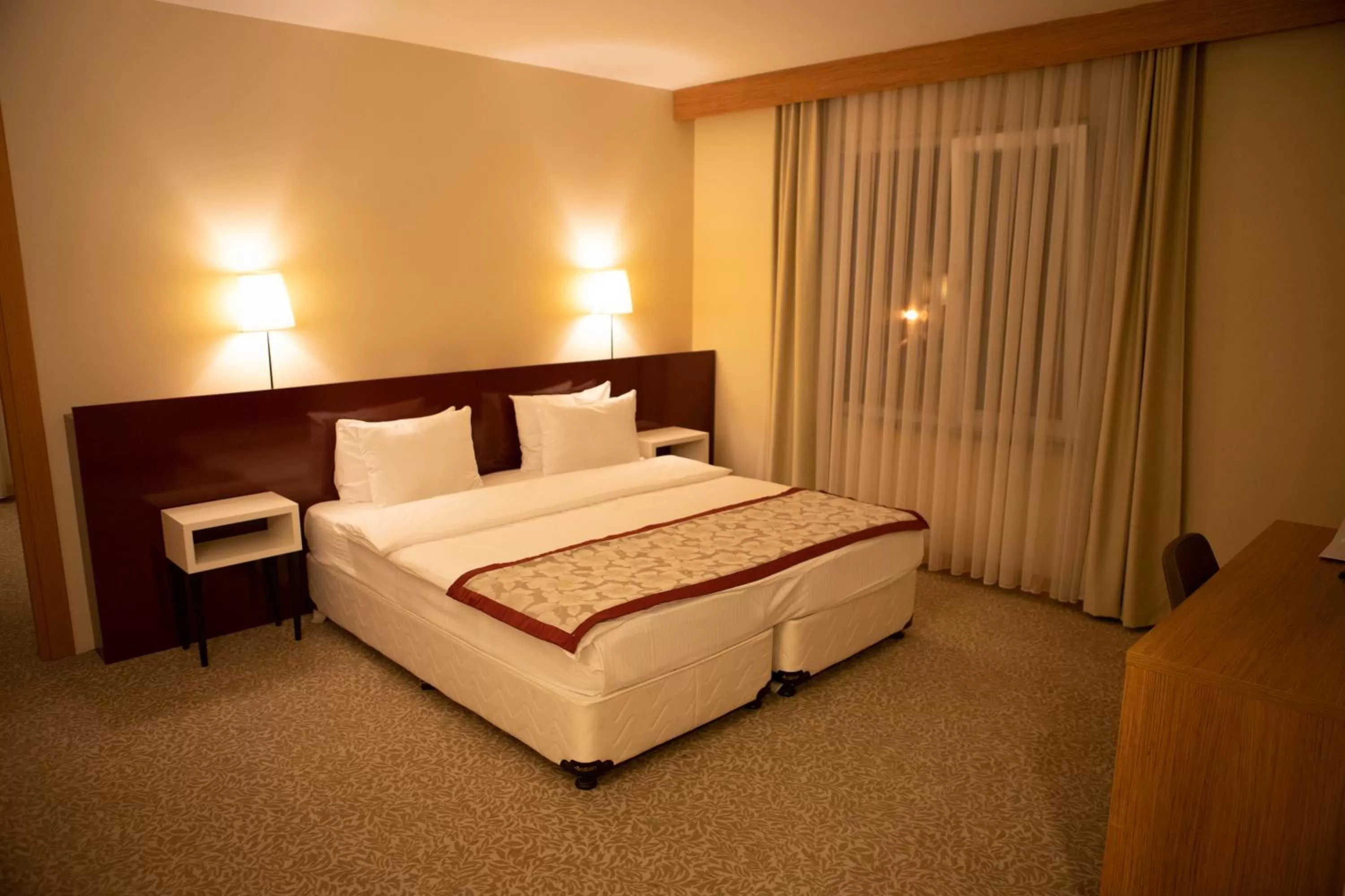 Bed in Trakya City Hotel