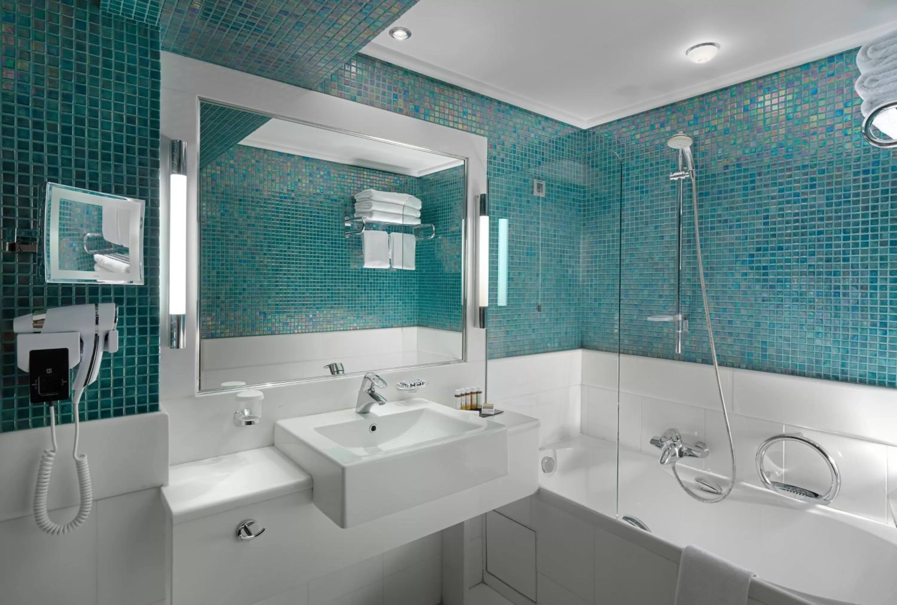 Bathroom in Crowne Plaza Athens City Centre by IHG