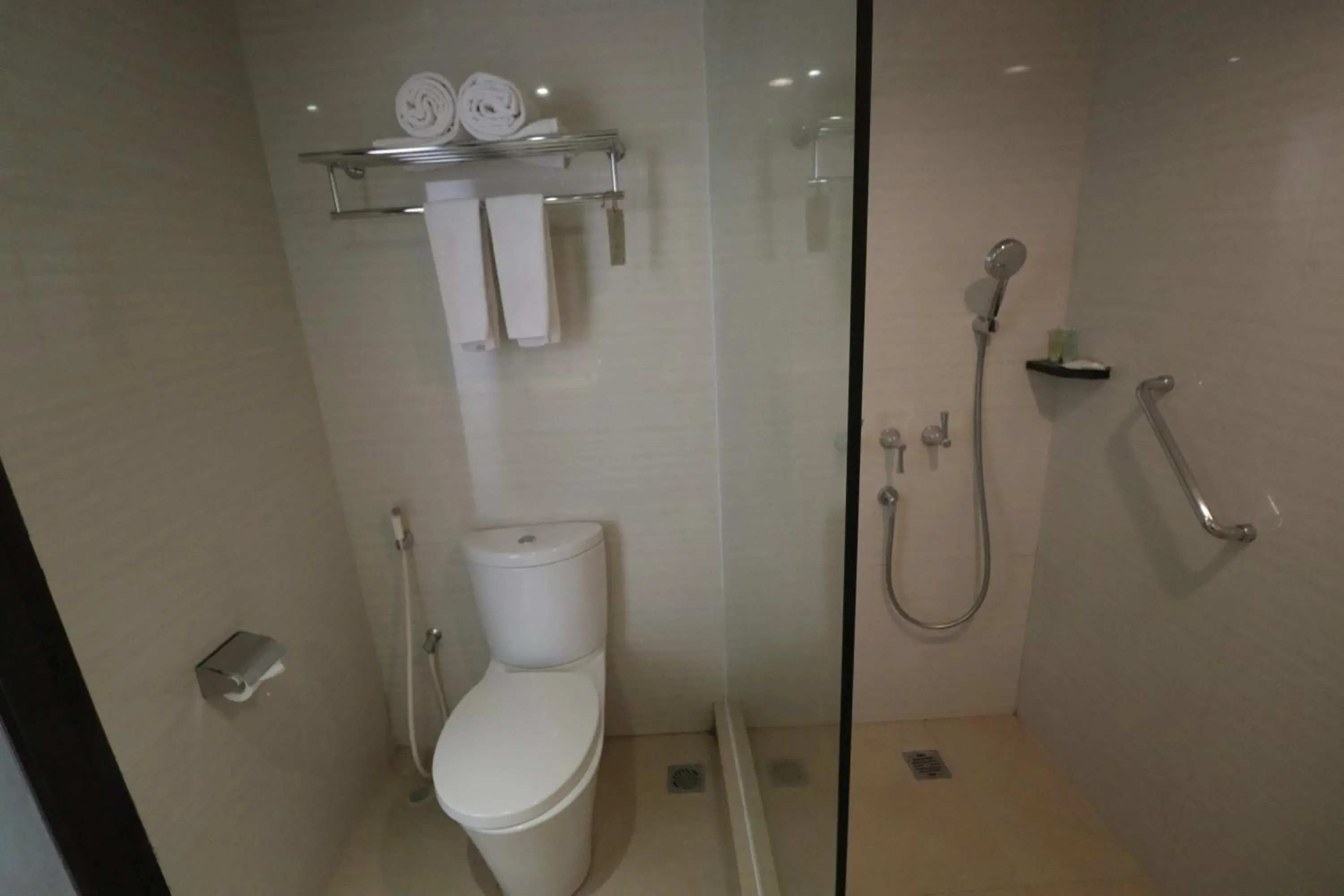 Shower, Bathroom in Hotel Santika Cirebon