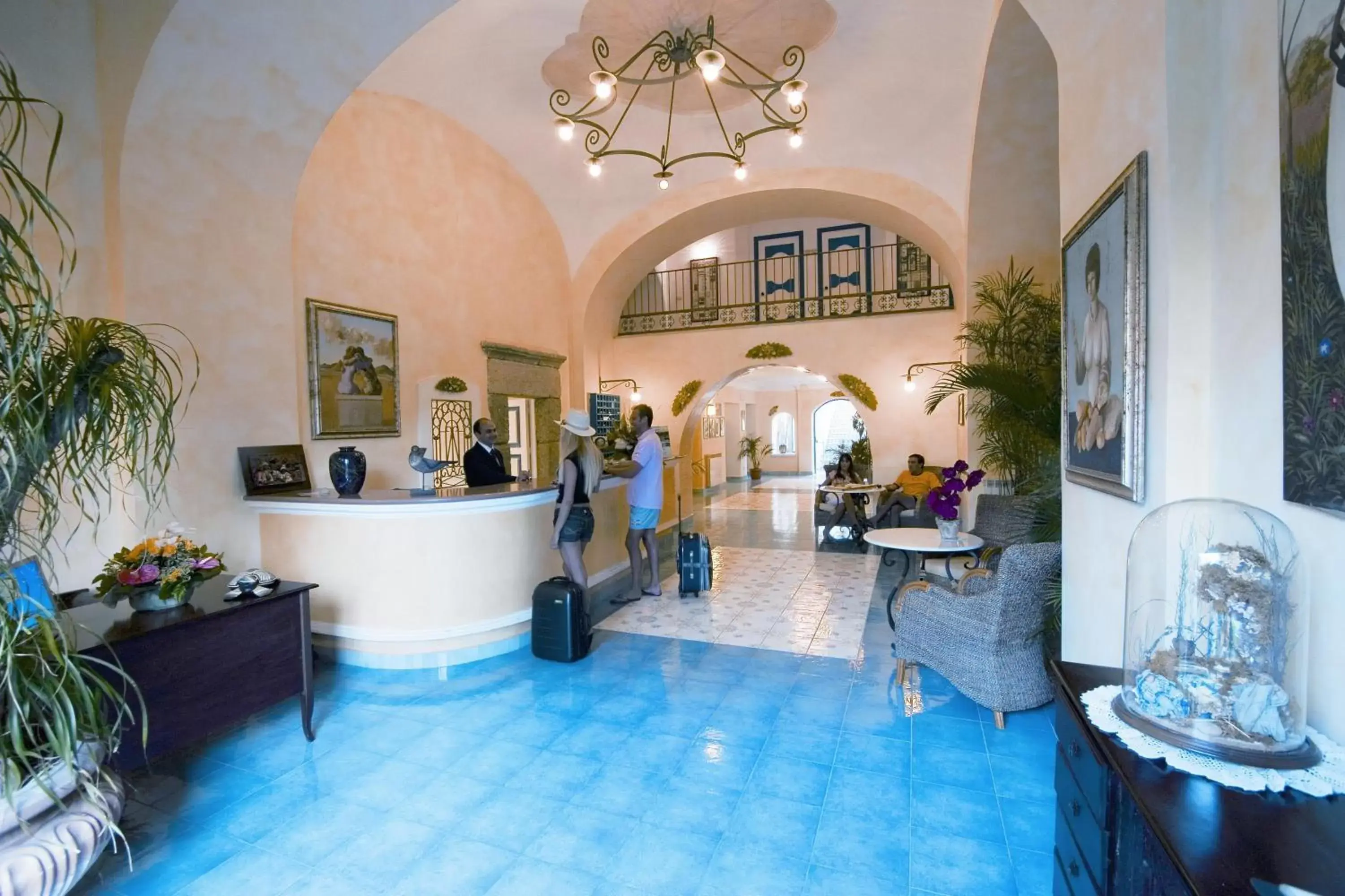 Lobby or reception, Lobby/Reception in Hotel Terme Zi Carmela