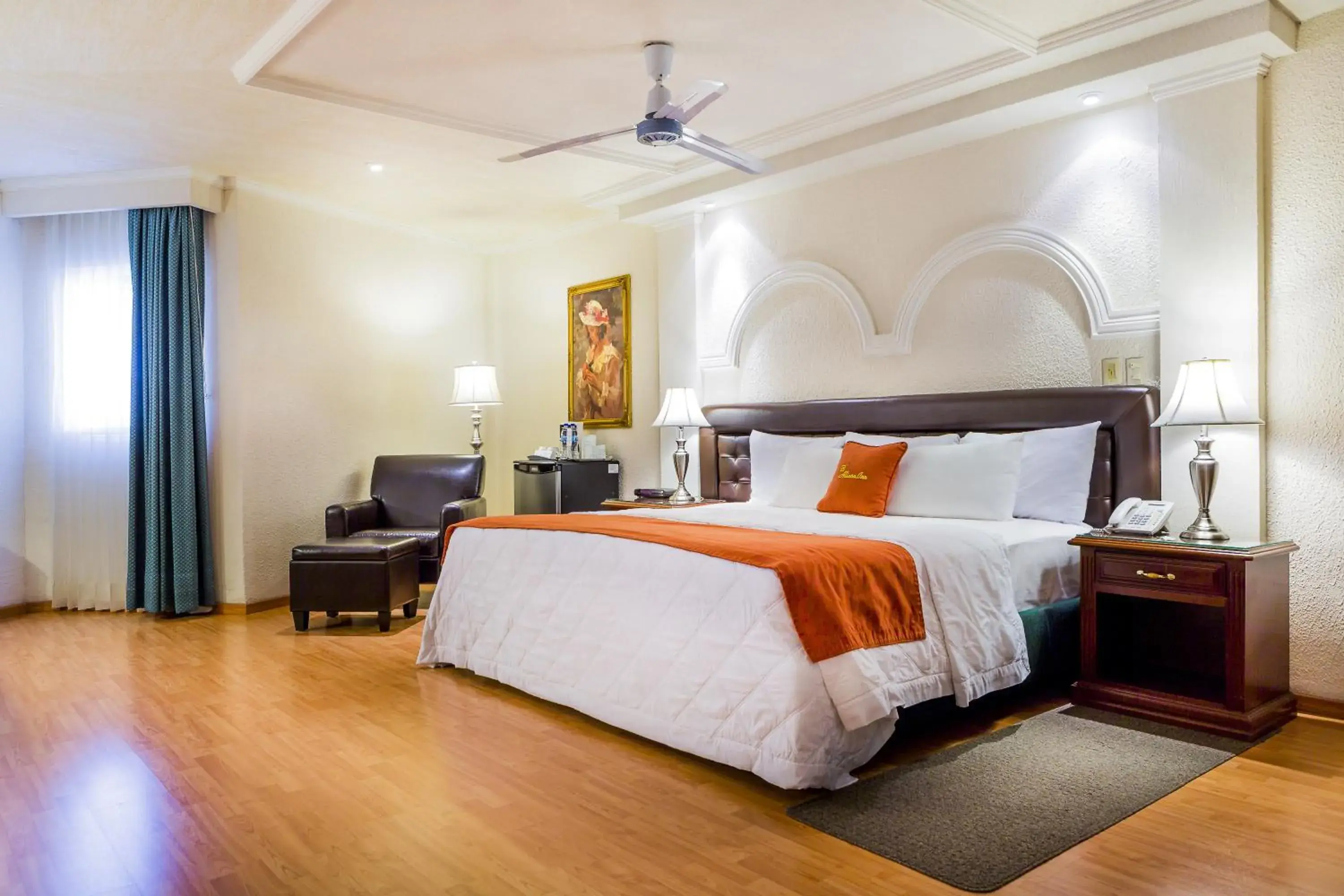 Bed in Hotel Aliana