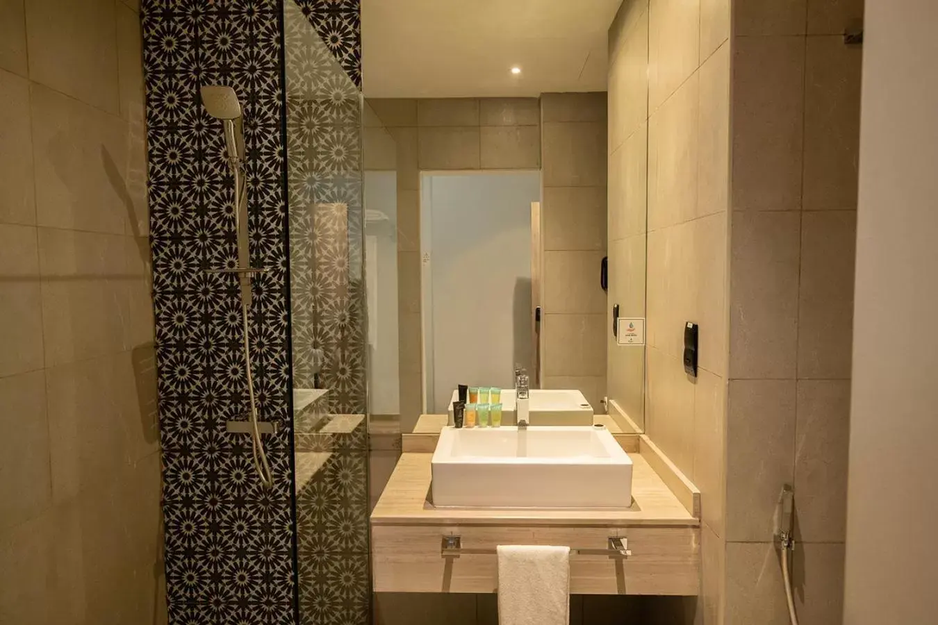 Bathroom in Kingsgate Al Jaddaf Hotel by Millennium
