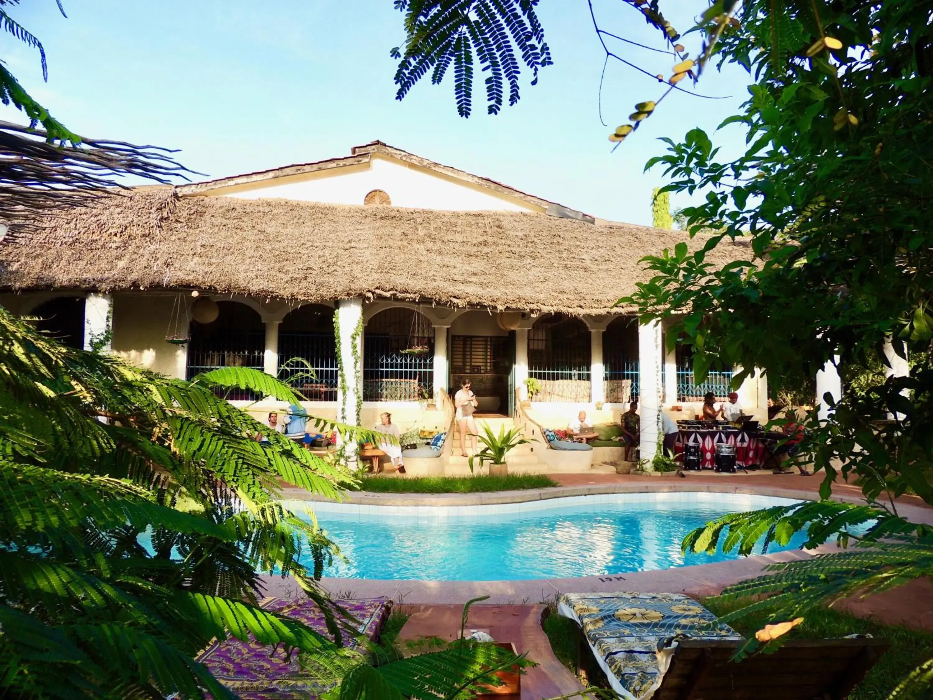 Property building, Swimming Pool in Distant Relatives Ecolodge & Backpackers