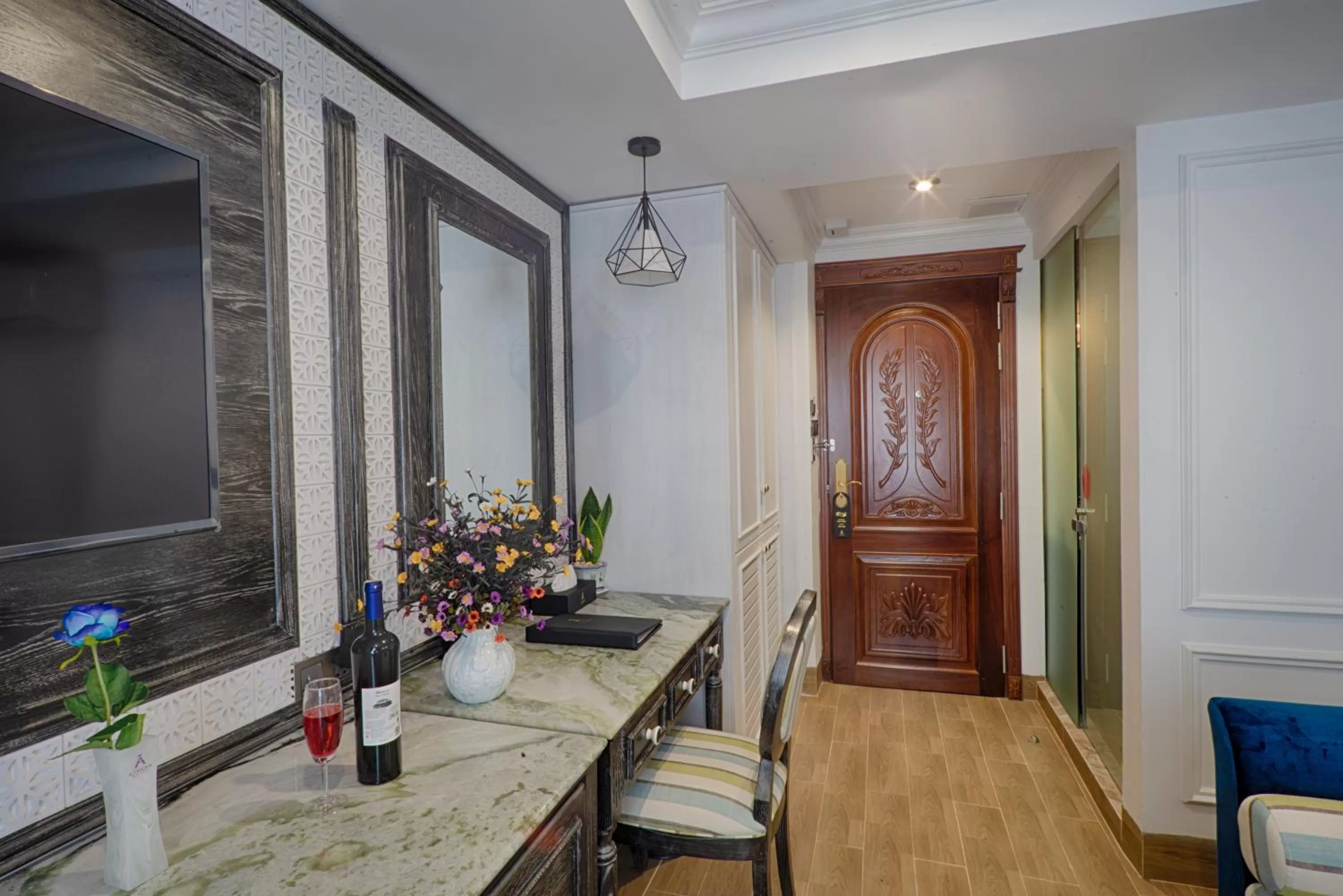 Seating area in Athena Hotel Quy Nhơn