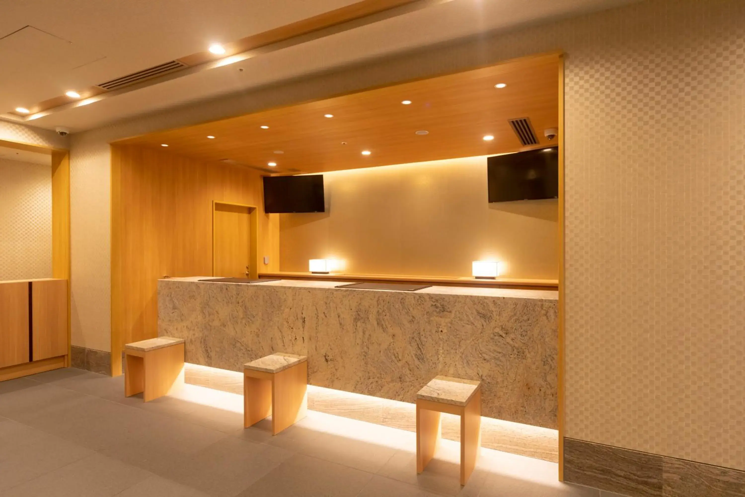 Lobby or reception in Dormy Inn Premium Namba ANNEX Natural Hot Spring