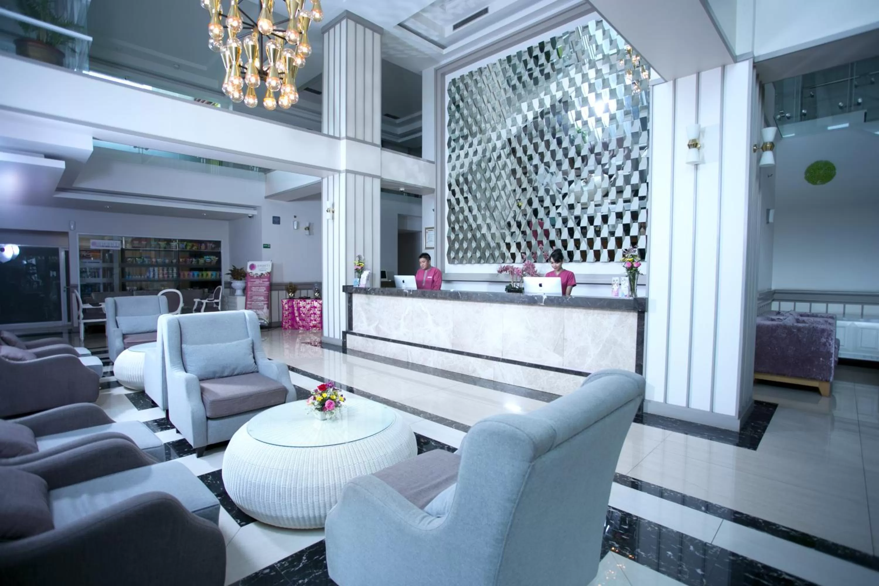 Lobby or reception, Lobby/Reception in Shakti Hotel Bandung